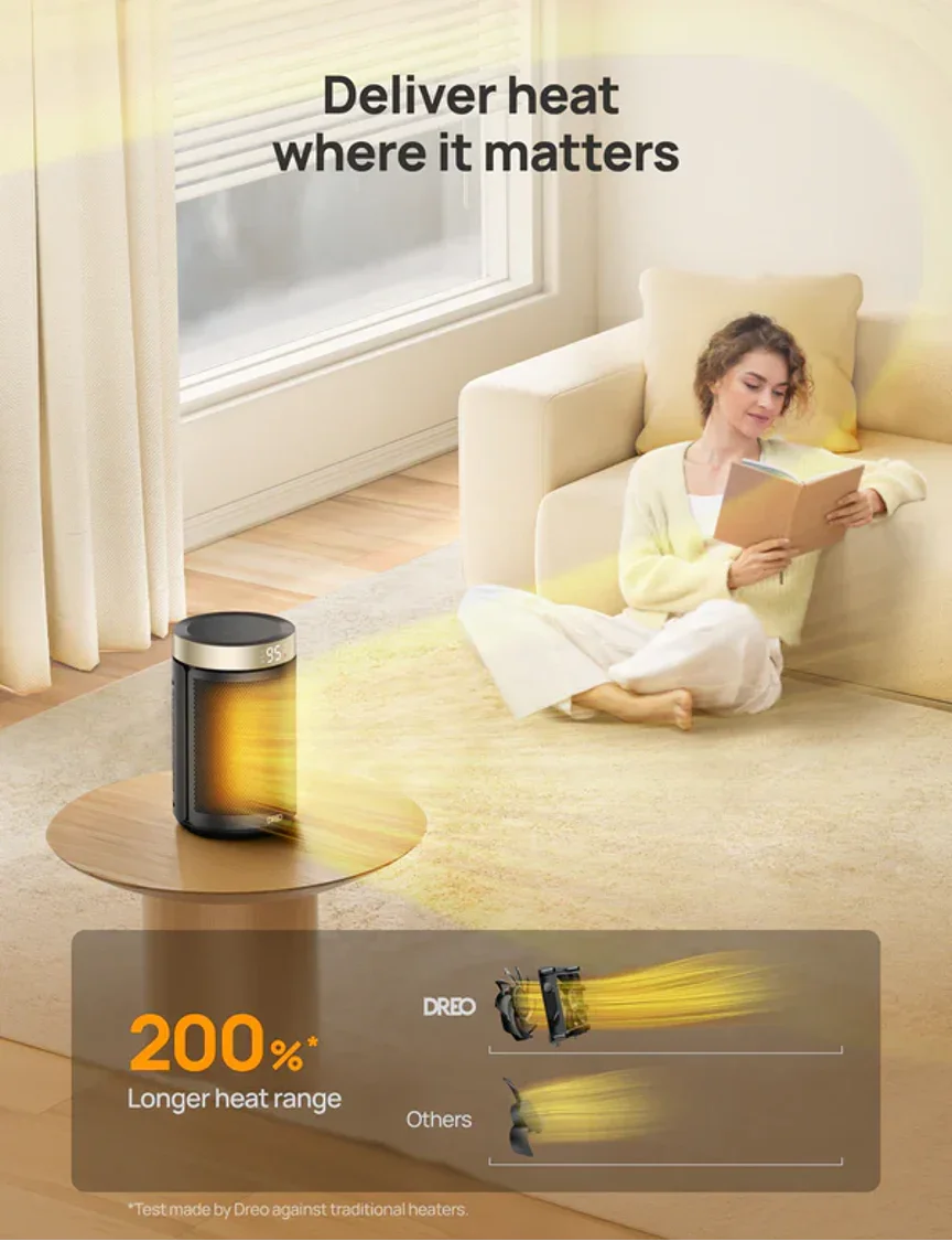 Stay Warm and Cozy with DREO's Innovative Heaters - DREO