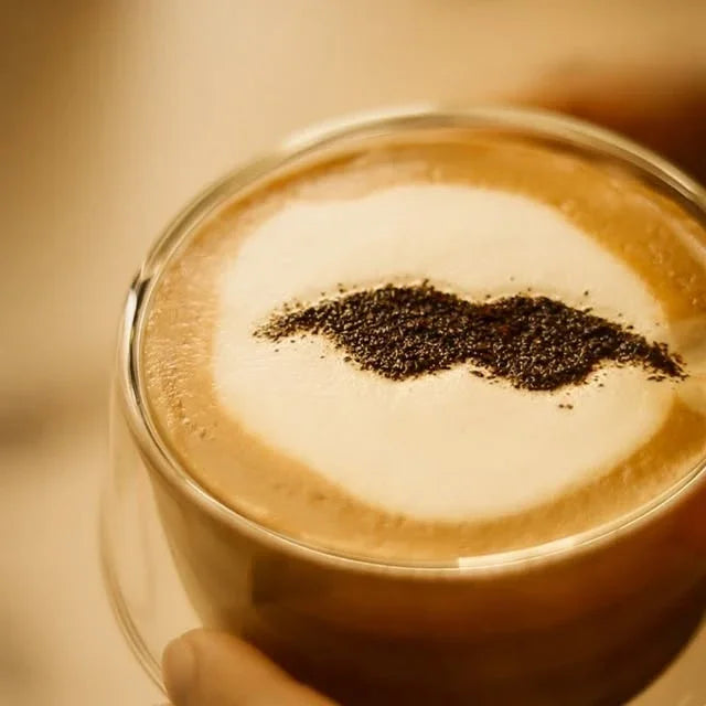 Mustache Latte Art - DREO