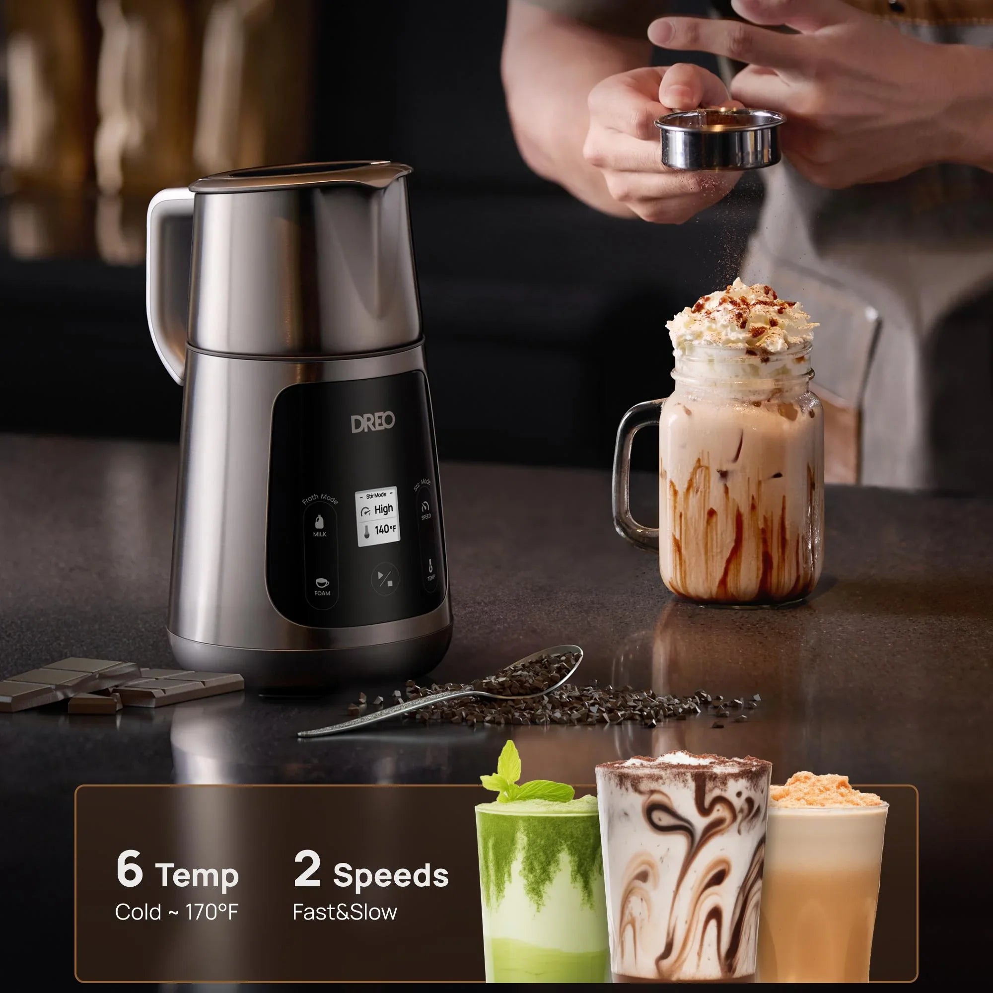 Scorch-Free Frothing: How DREO's Smart Heat Control Transforms Your Coffee Routine - DREO