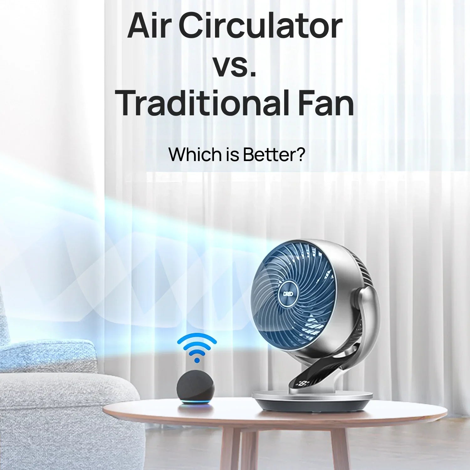 Air Circulators vs. Traditional Fans - How Are They Different? - DREO
