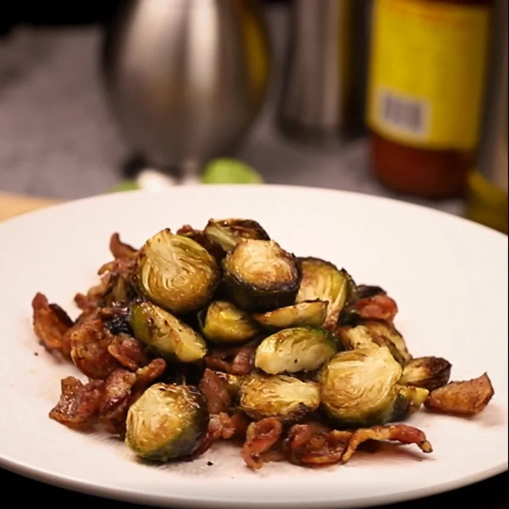 Creative Cook-Brussels Sprouts with Bacon - DREO