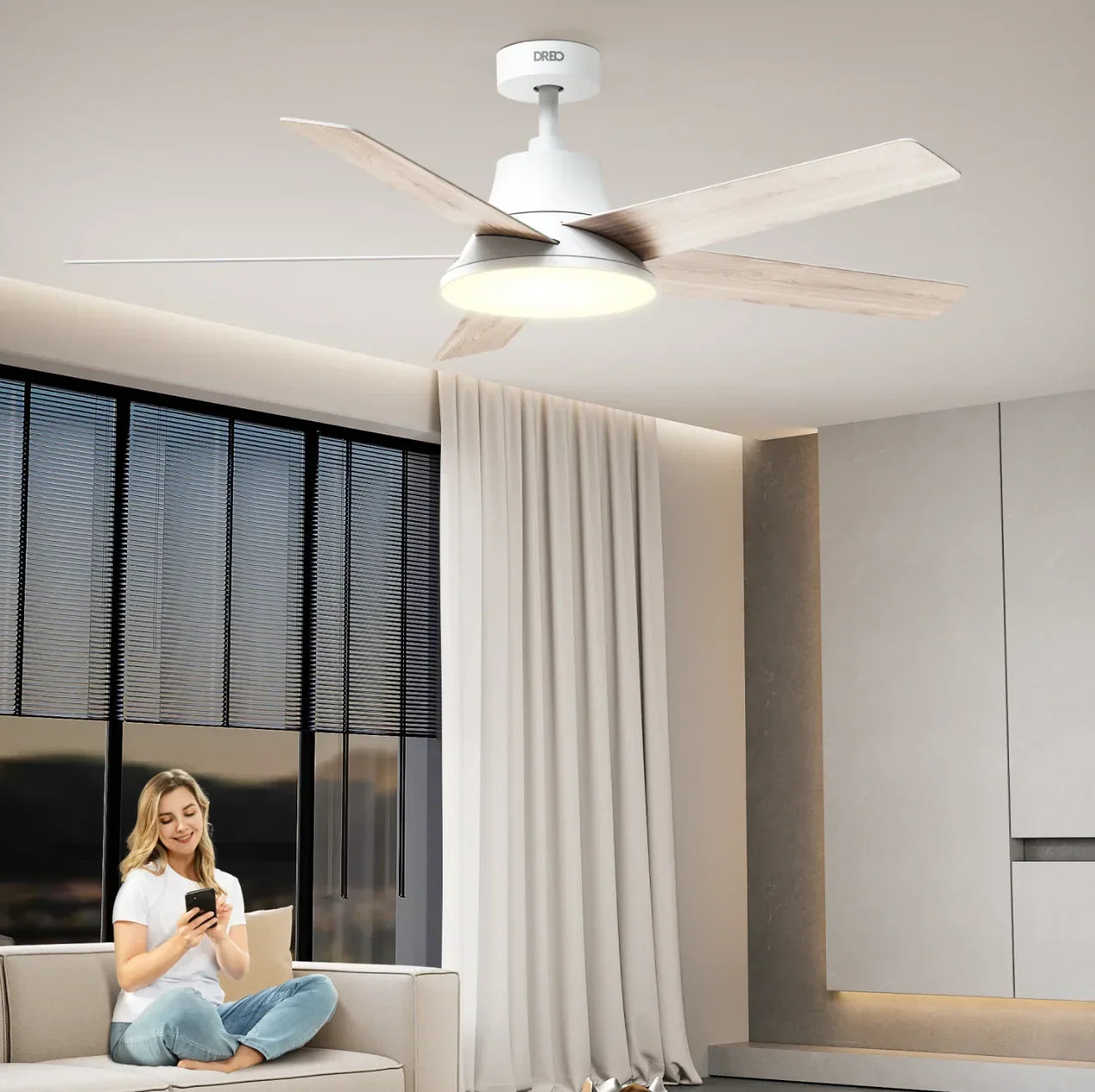 What Direction Should a Ceiling Fan Go in the Summer? - DREO