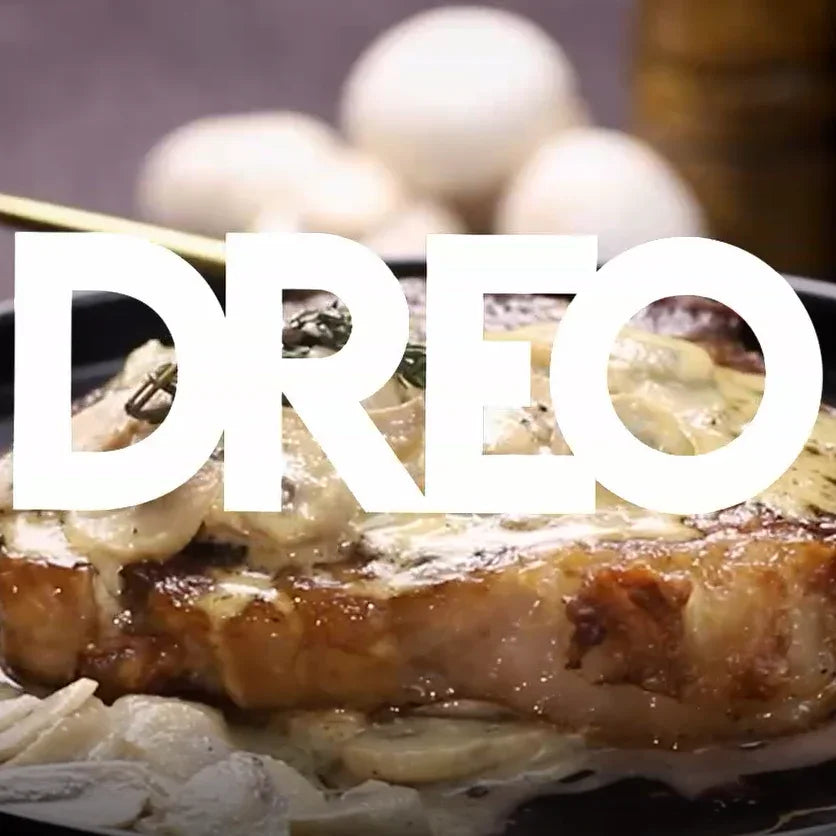 Creative Cook-Steak with Mushroom Sauce - DREO