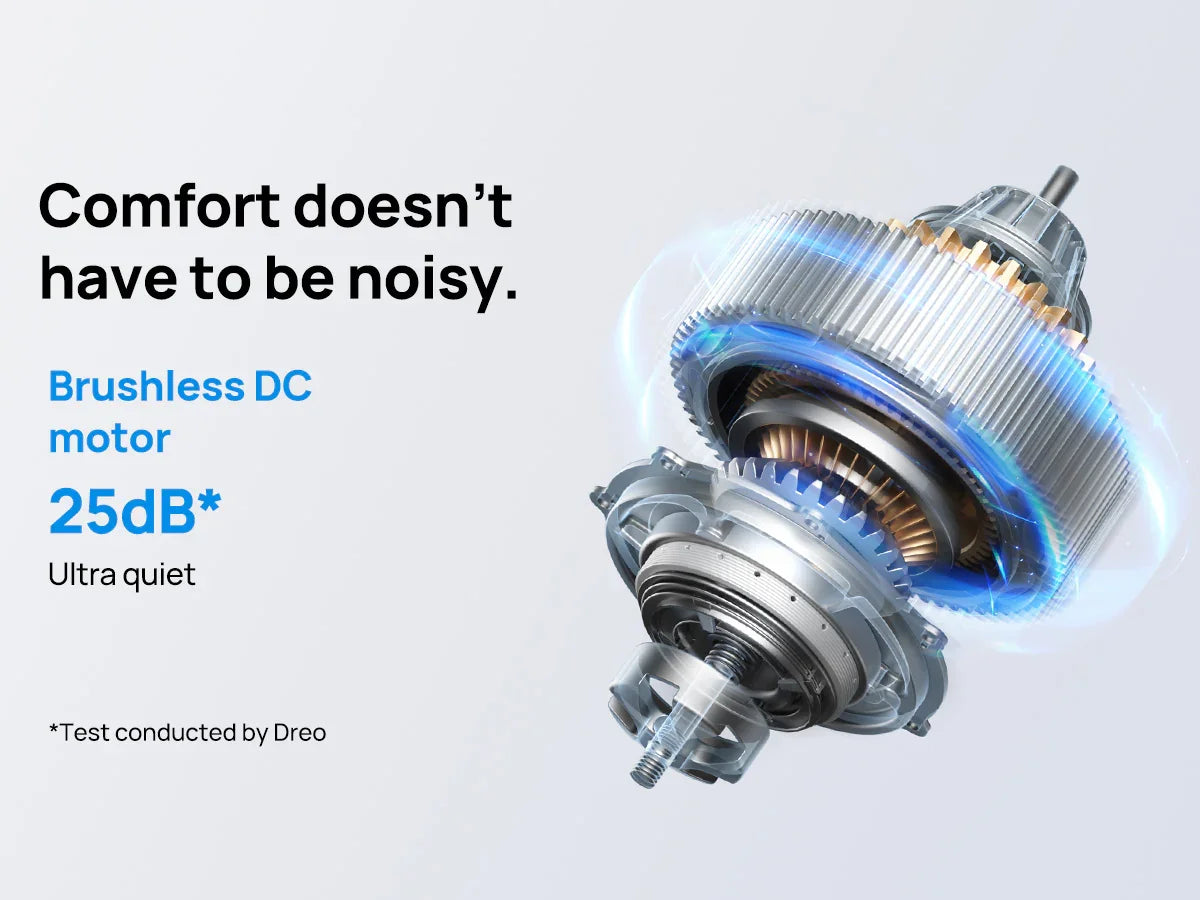 Comfort doesn't have to be noisy.