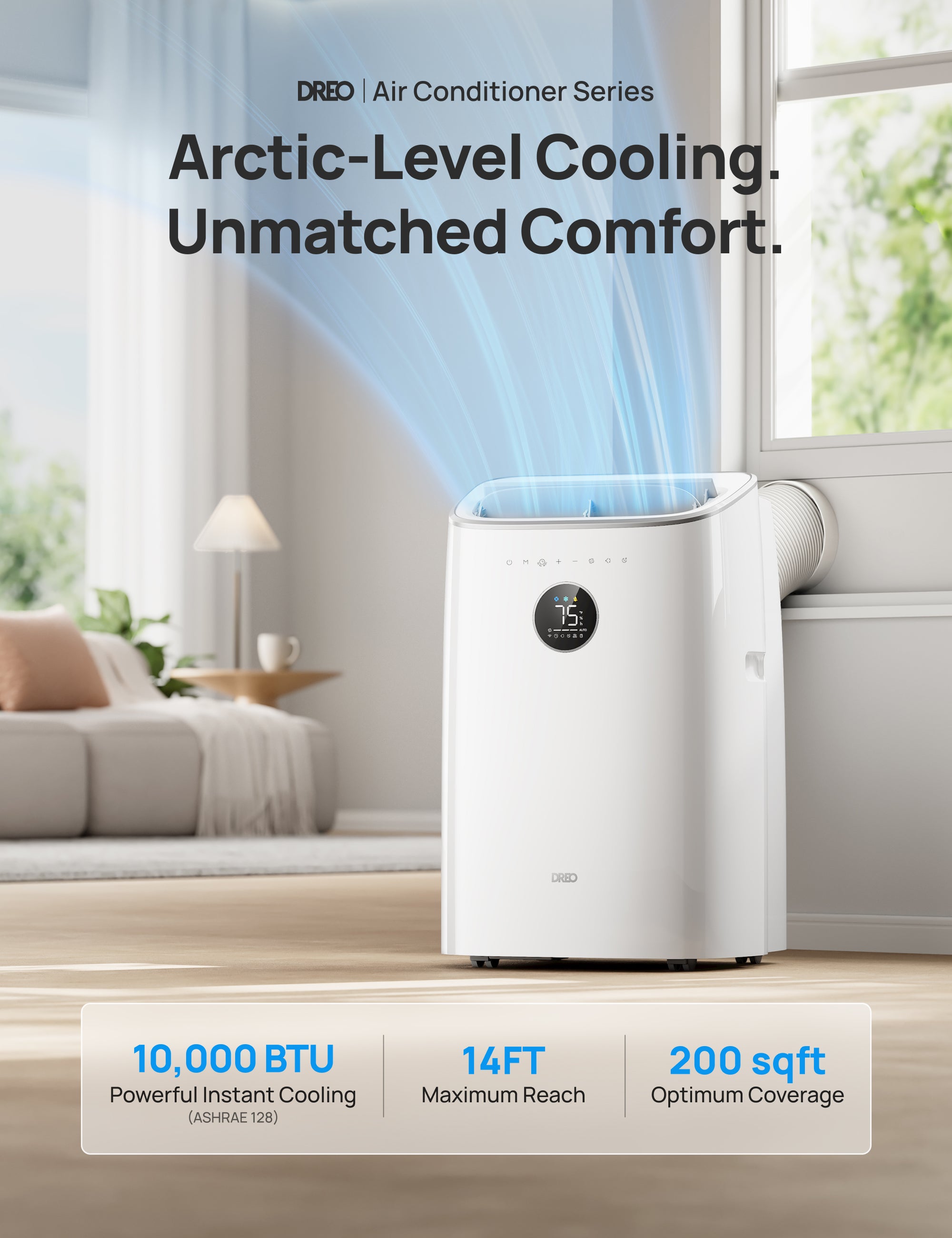 Arctic-Level Cooling.
Unmatched Comfort.