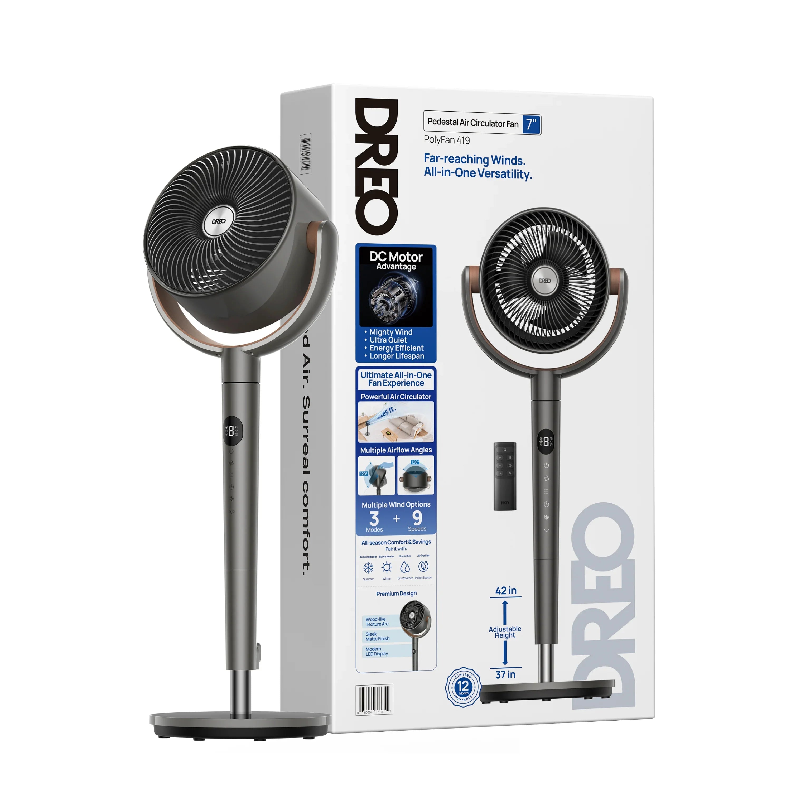 TurboPoly™ Fan 419 - DREO