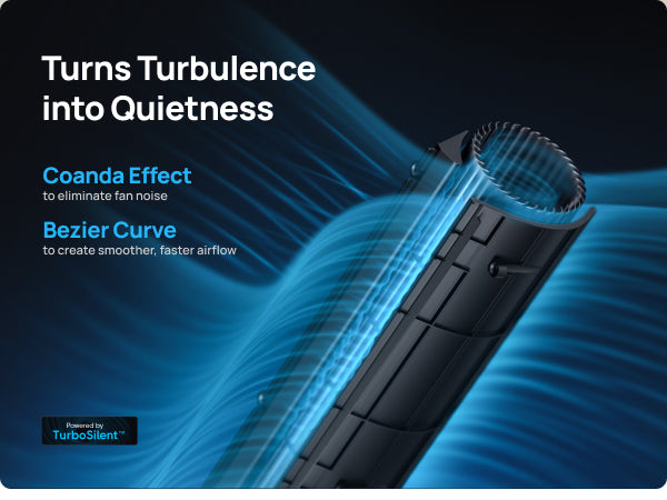 Turns Turbulence
into Quietness