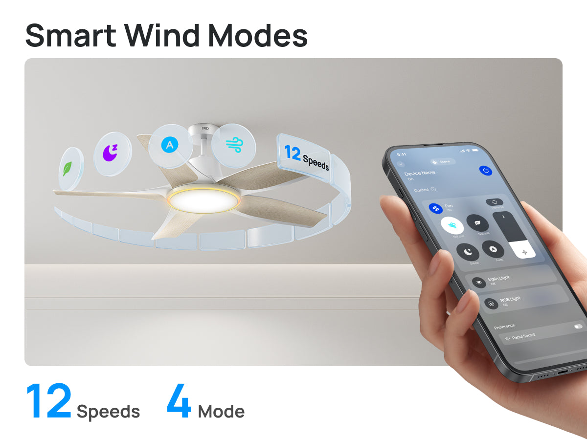 Smart Wind Modes for Every Moment