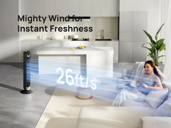 Mighty Wind for
Instant Freshness