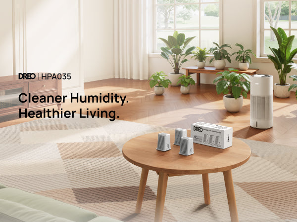 Cleaner Humidity.
Healthier Living