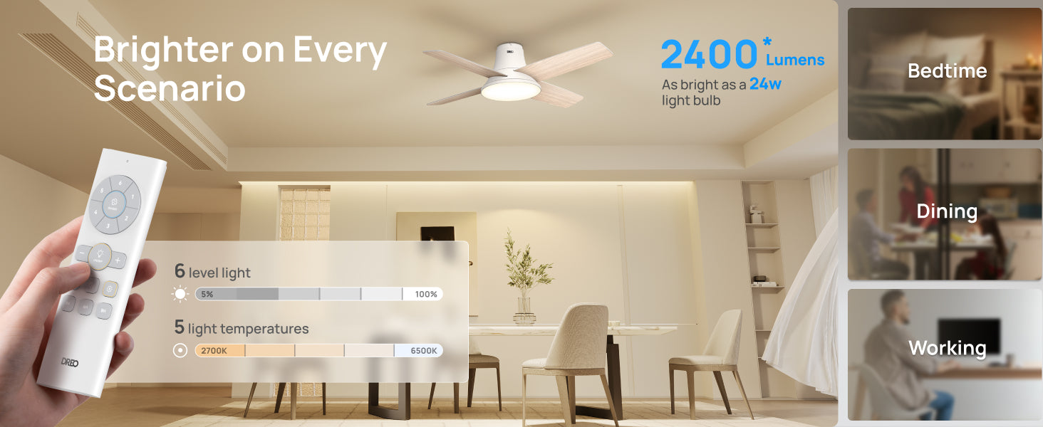 Brighter on every scenario