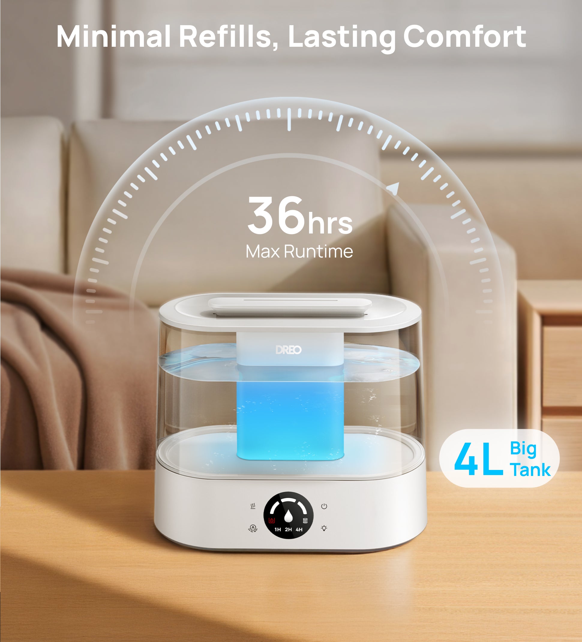 Minimal Refills, Lasting Comfort
