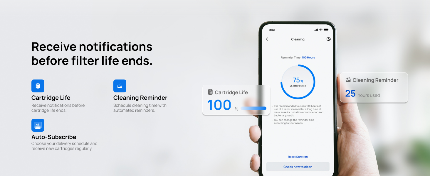 Receive notifications