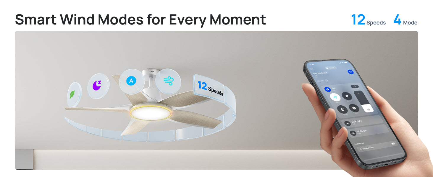 Smart Wind Modes for Every Moment