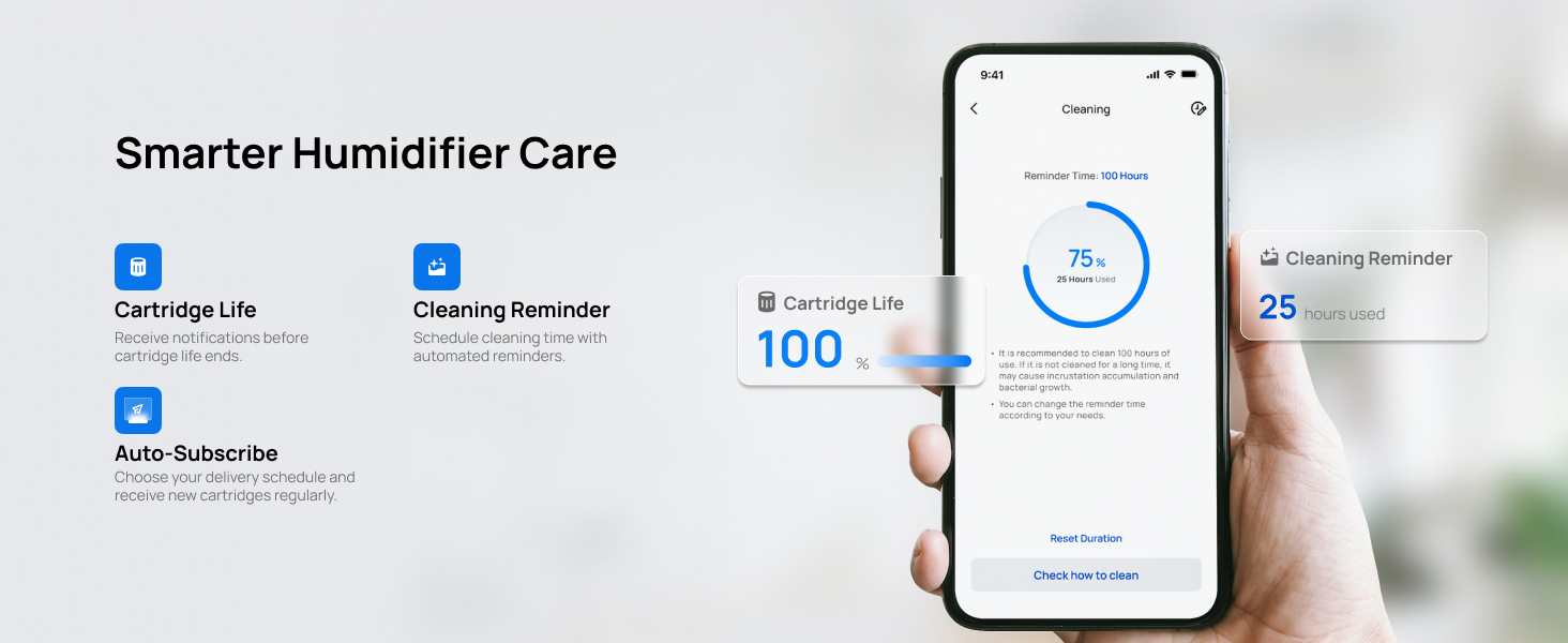 Smarter Humidifier Care
