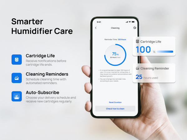 Smarter Humidifier Care