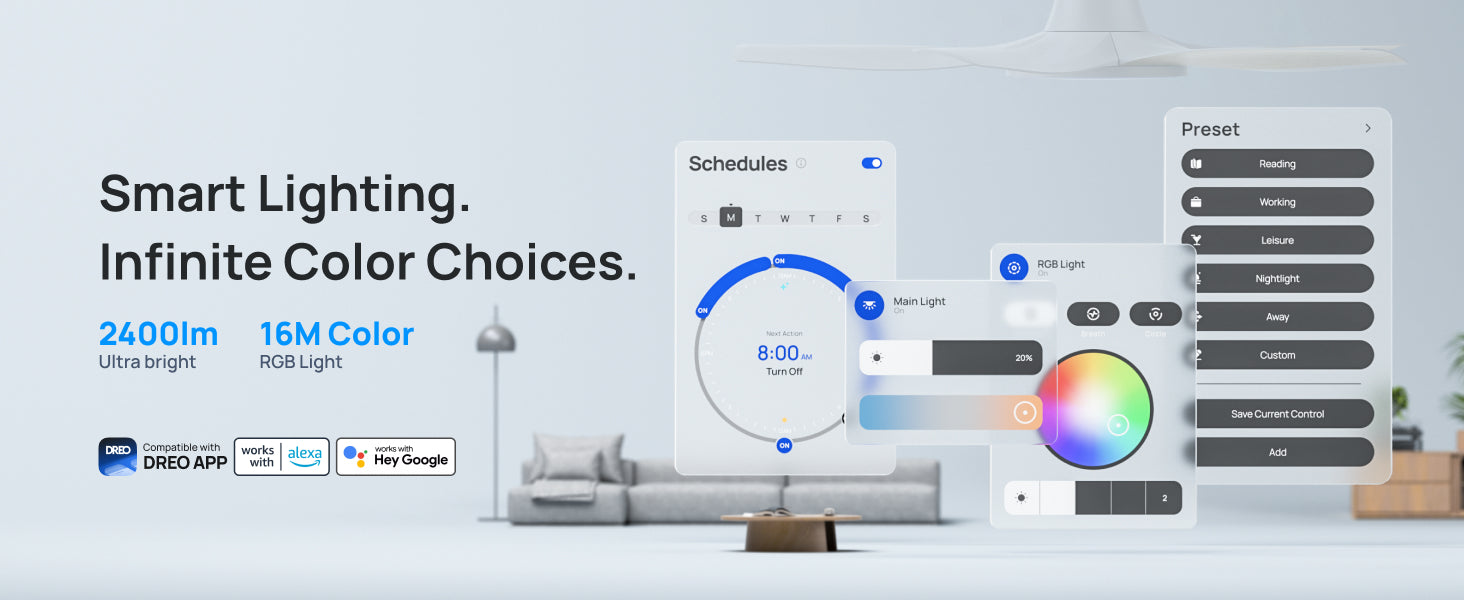 Smart Lighting. Infinite Color Choices.