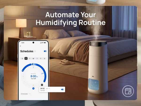 Automate Your
Humidifying Routine