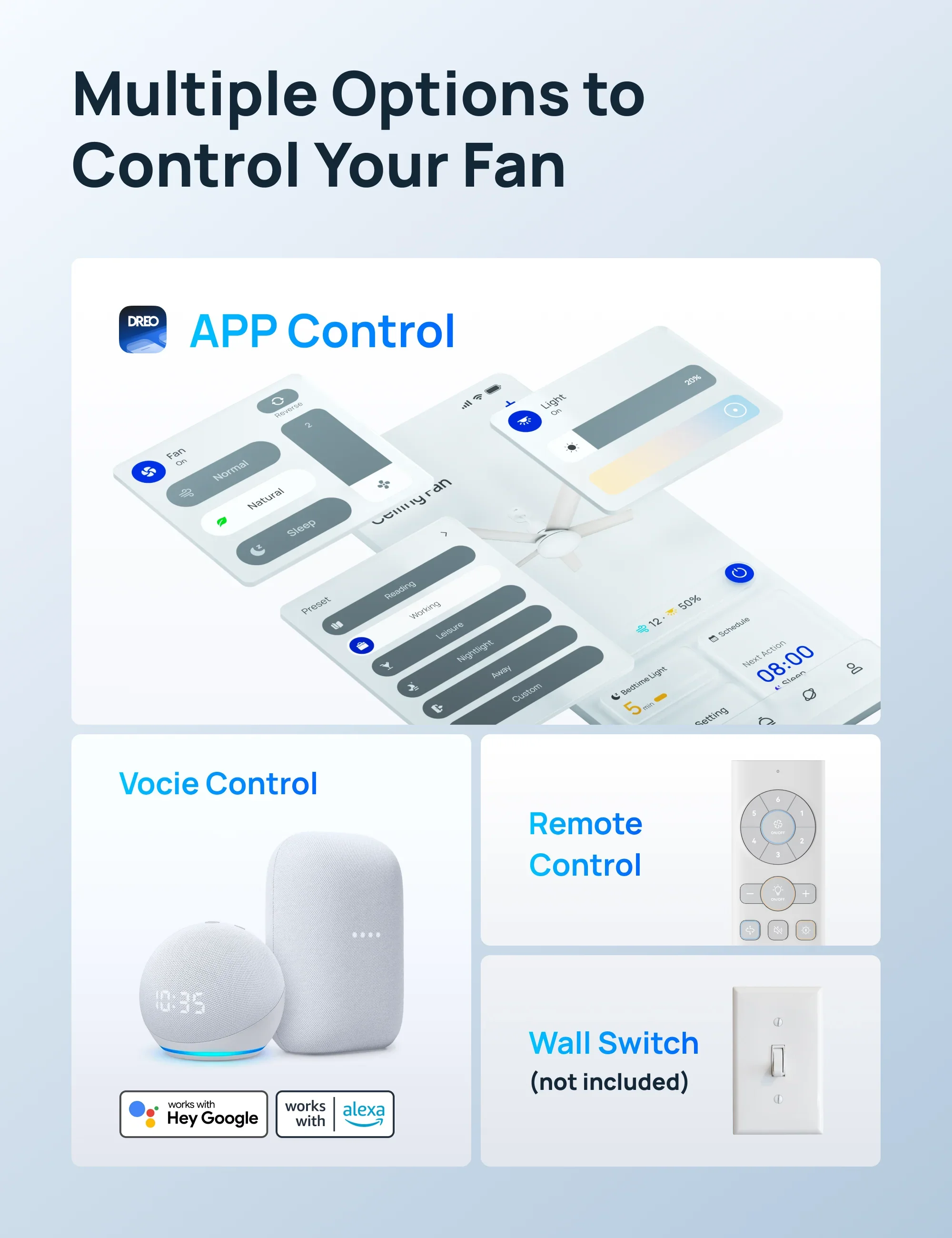 Smart Ceiling Fan CLF521S - DREO