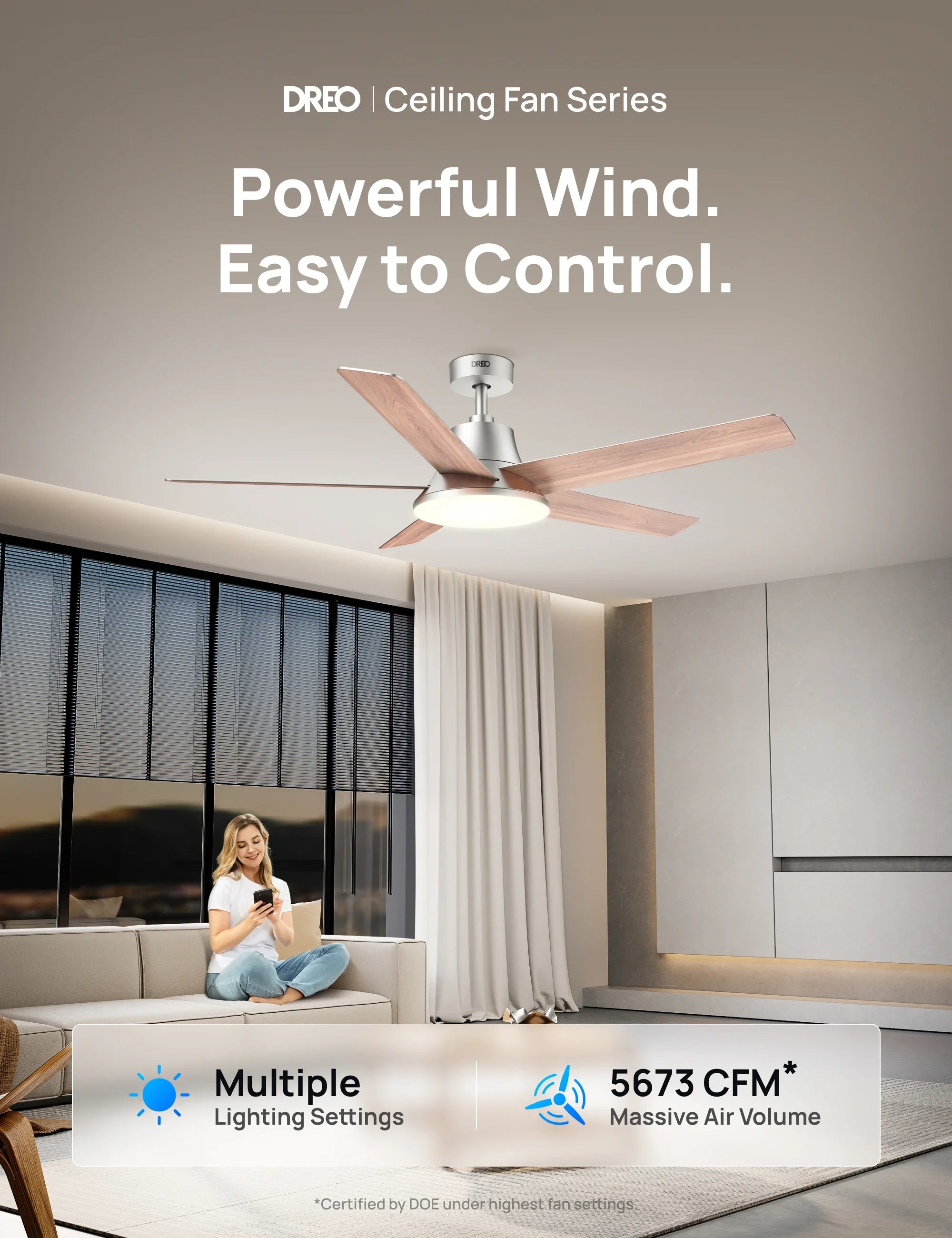 Ceiling Fan CLF521 - DREO