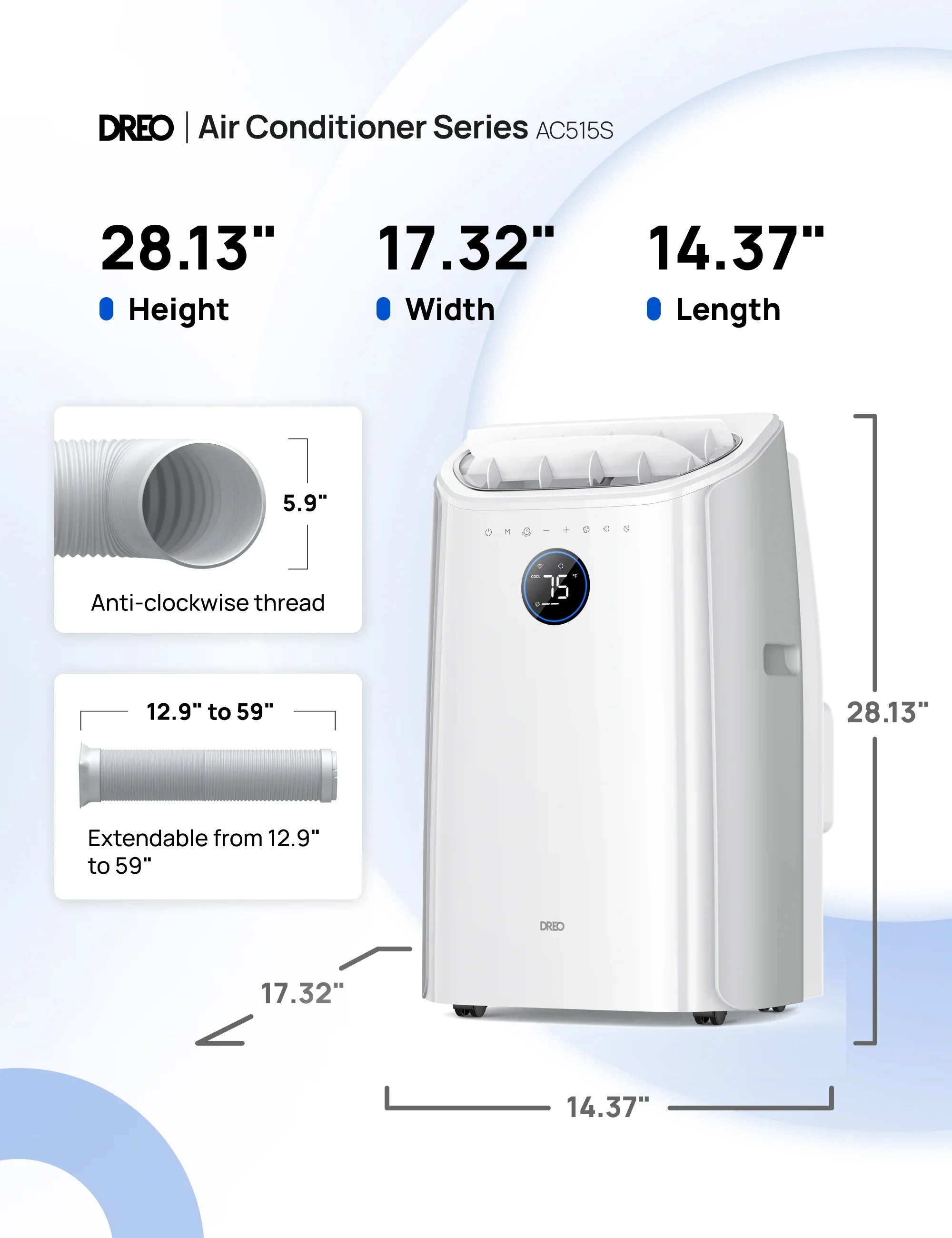 Smart Air Conditioner AC515S - DREO