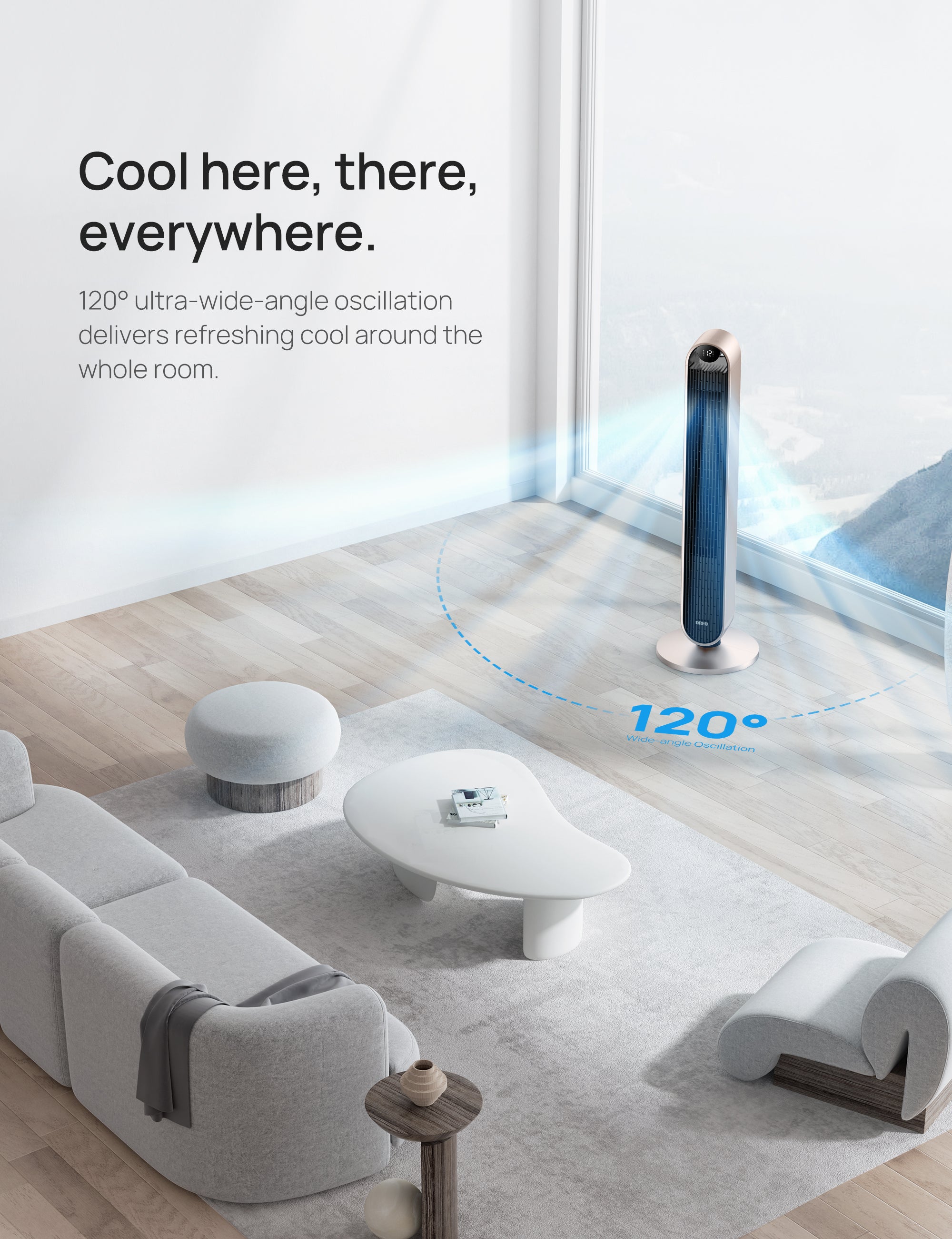 Smart Tower Fan Pilot Max S