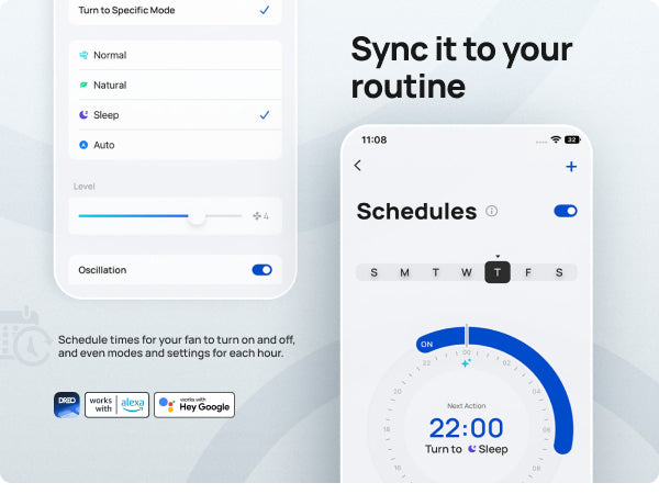 Sync it to your routine