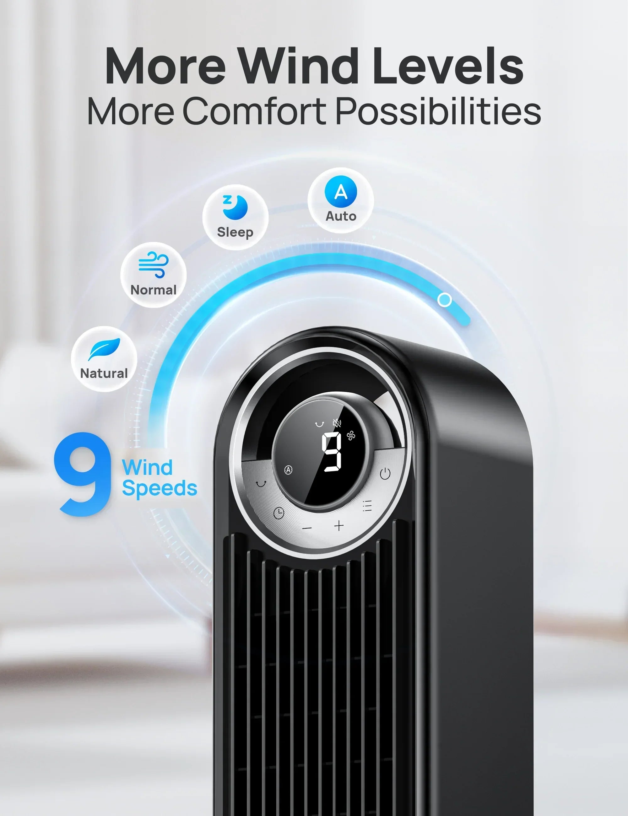 TurboPoly™ Table Fan 511S & Tower Fan 519