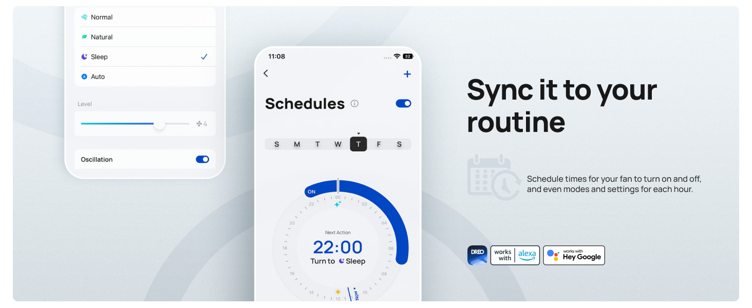 Sync it to your routine