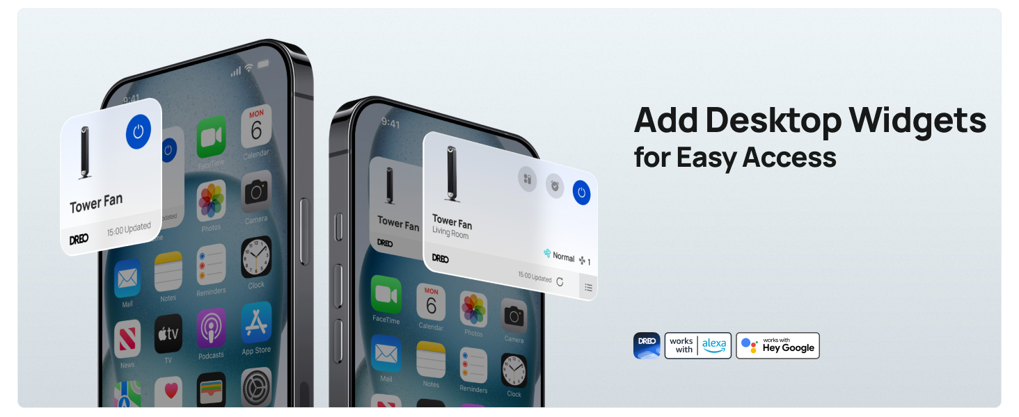 Add Desktop Widgetsvfor Easy Access