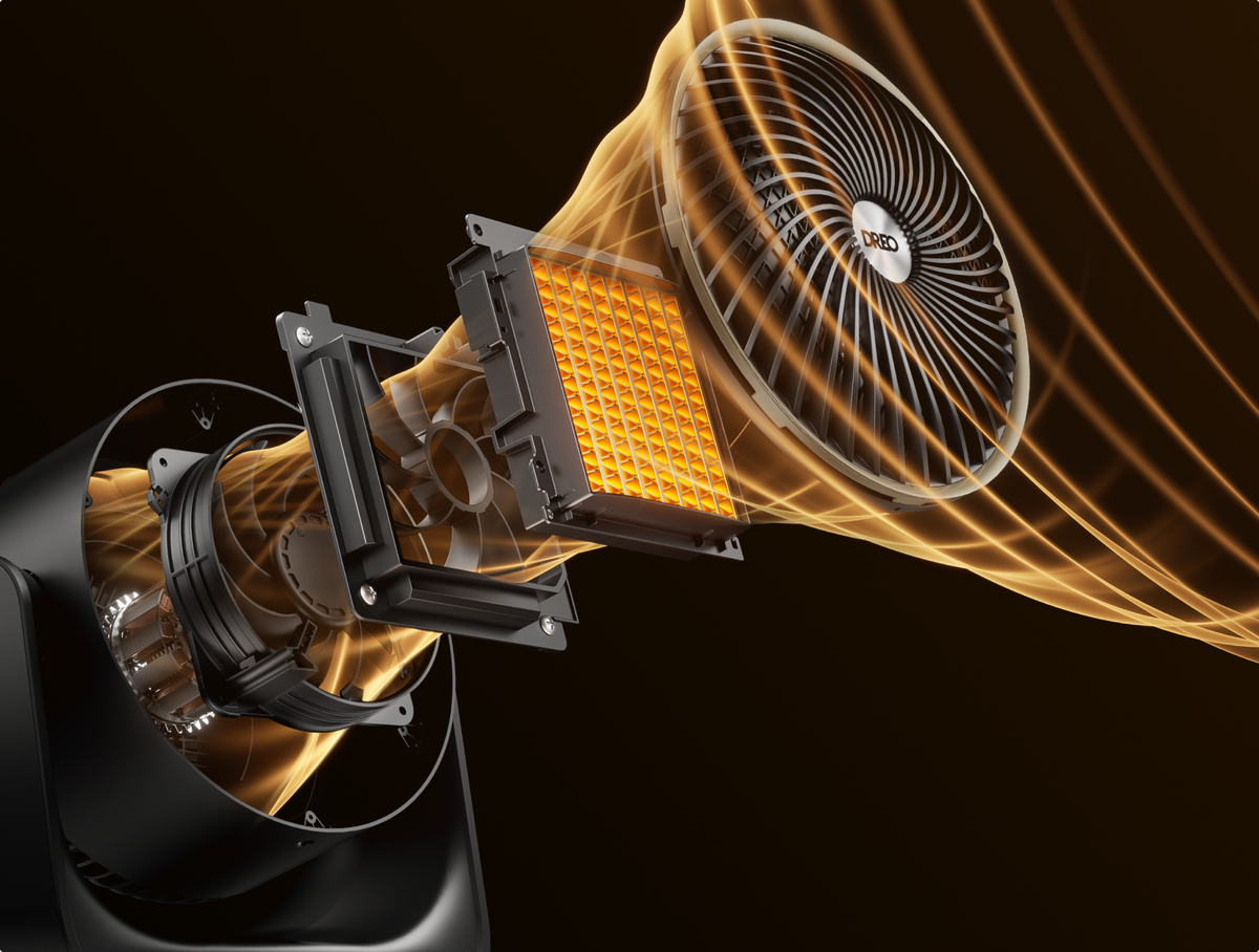 <p>3D Heat. <br/>Surround Warmth.</p>