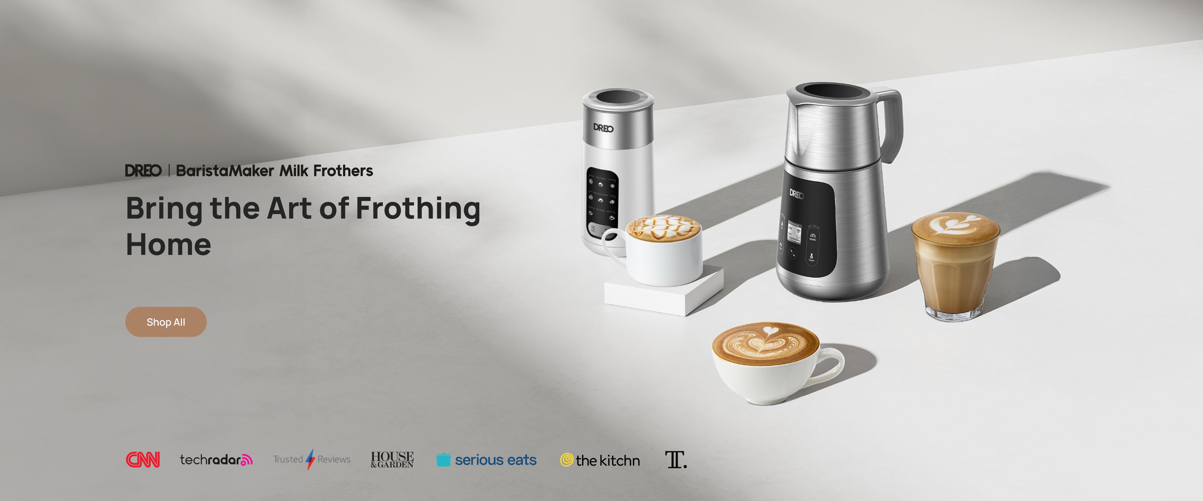 DREO Barista Maker Milk Frothers