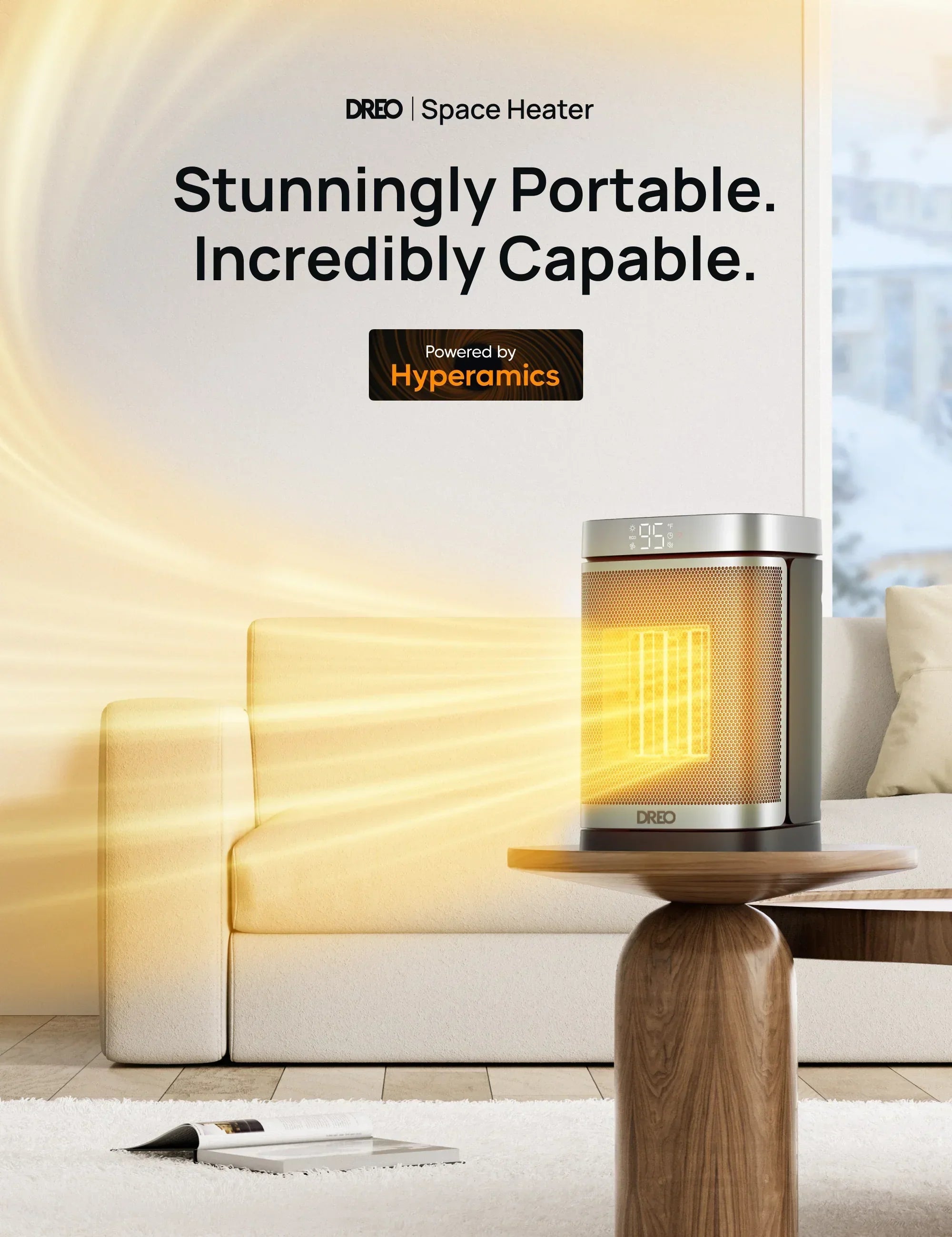 Smart Tower Fan Pilot Max S & Space Heater Atom One - DREO