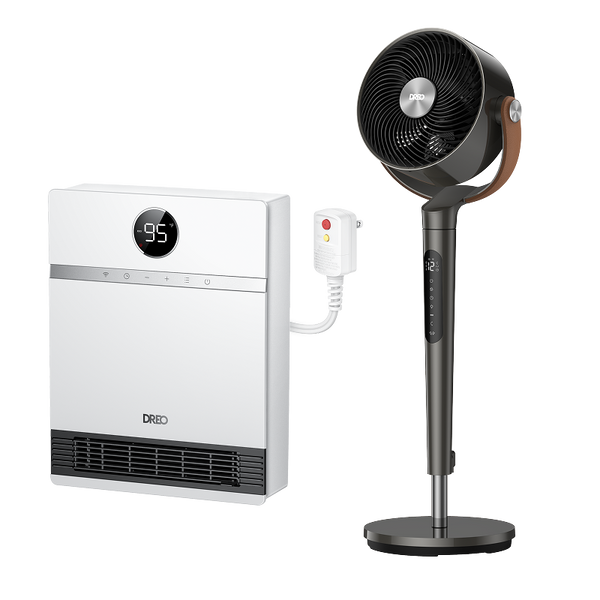 Smart Wall-mounted Heater 517S & TurboPoly™ Fan 517S