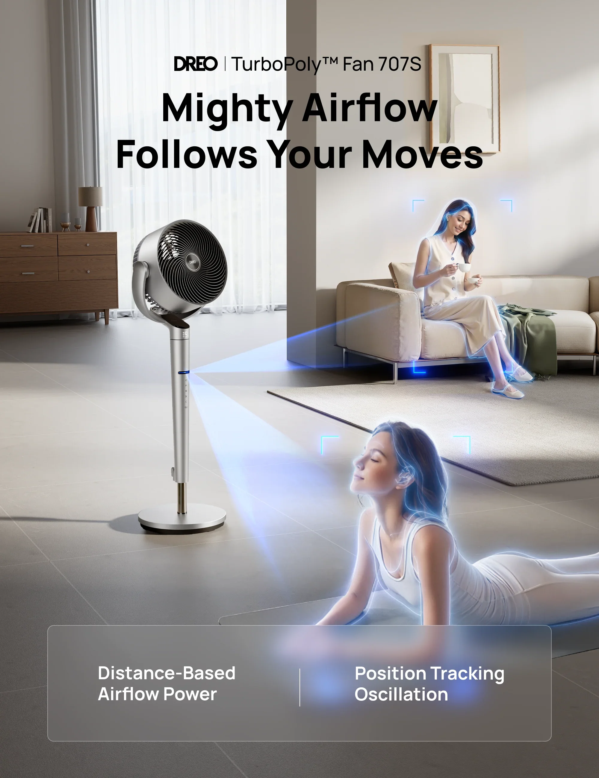 TurboPoly™ Fan 707S - DREO