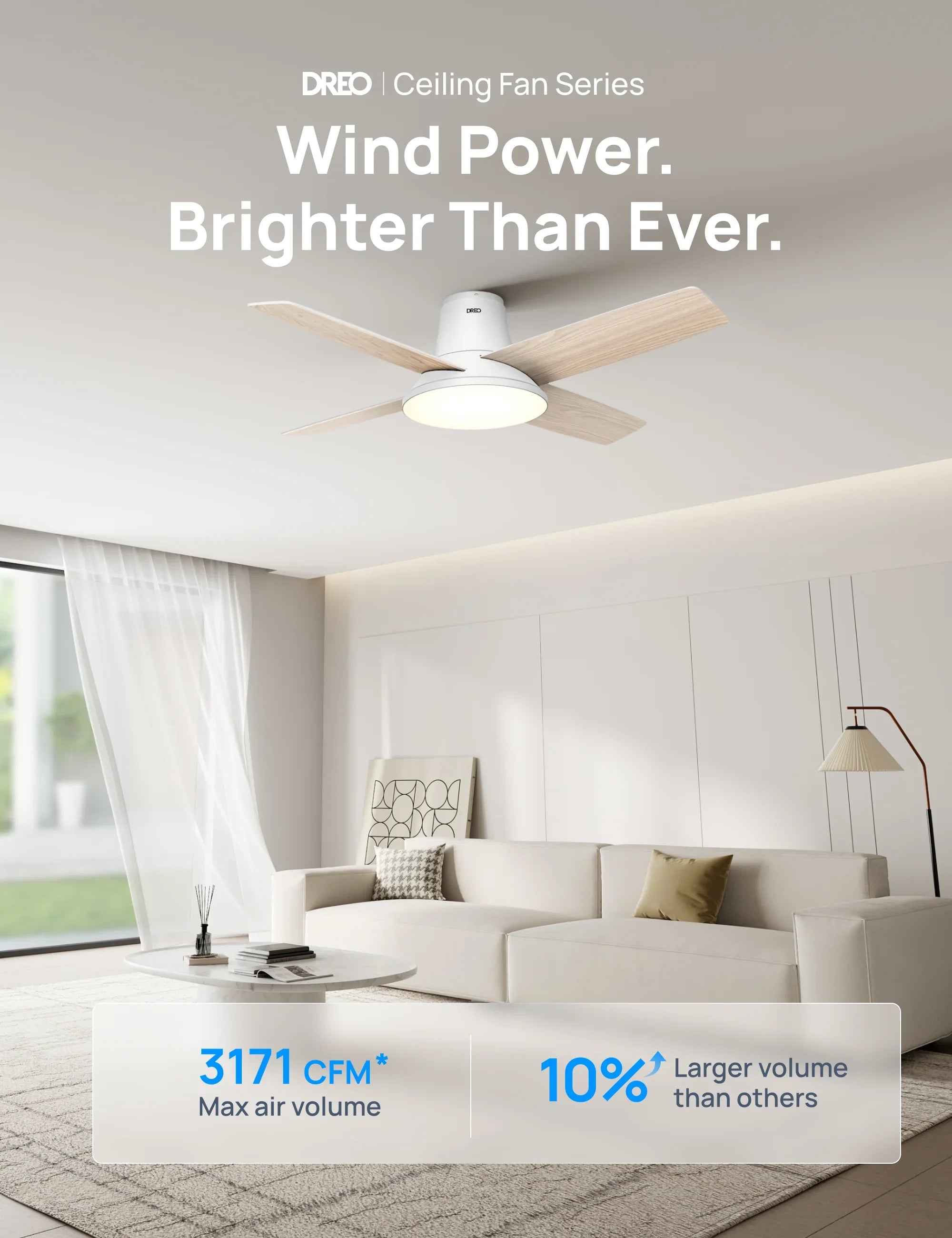 Smart Ceiling Fan CLF513S - DREO