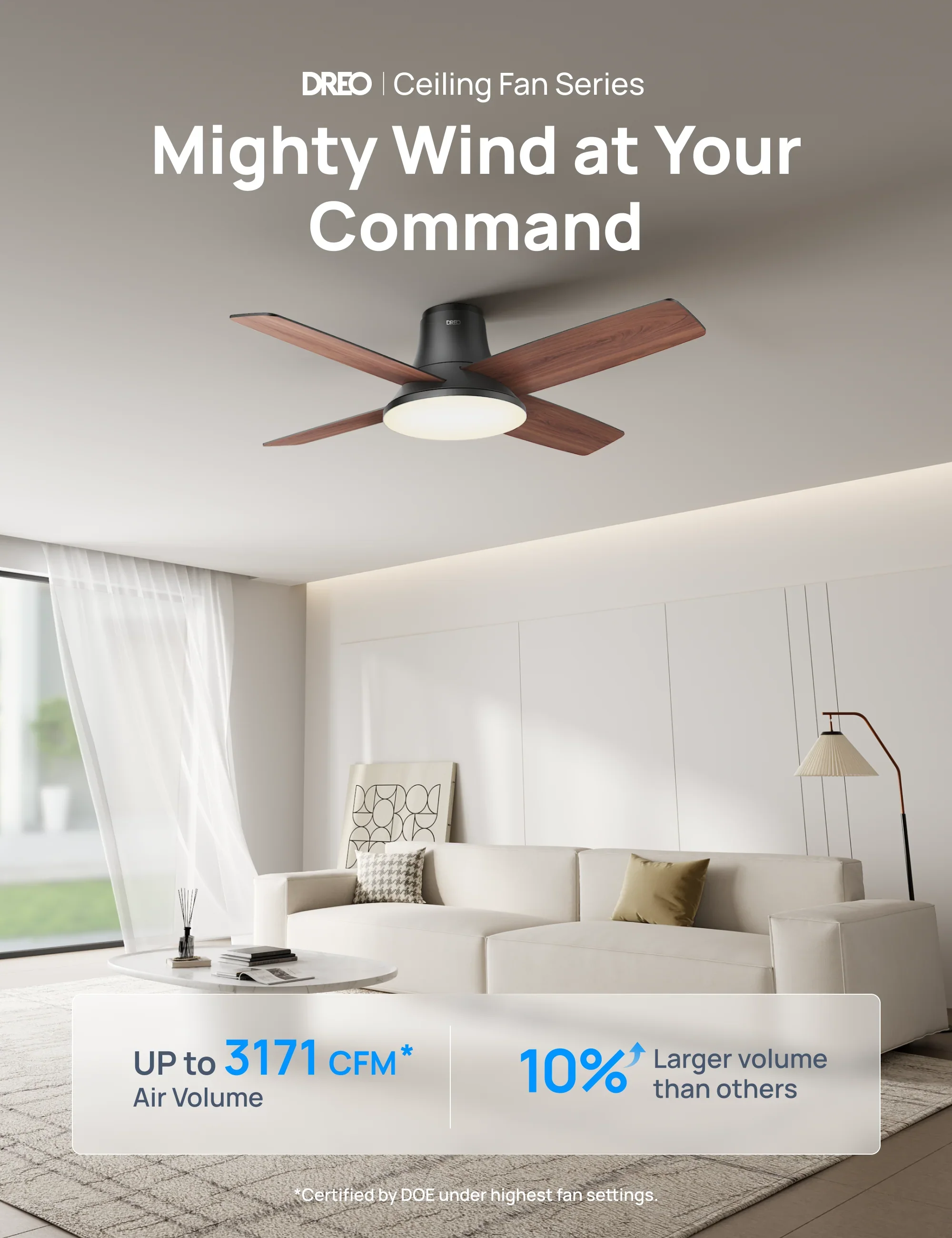 Smart Ceiling Fan CLF513S - DREO