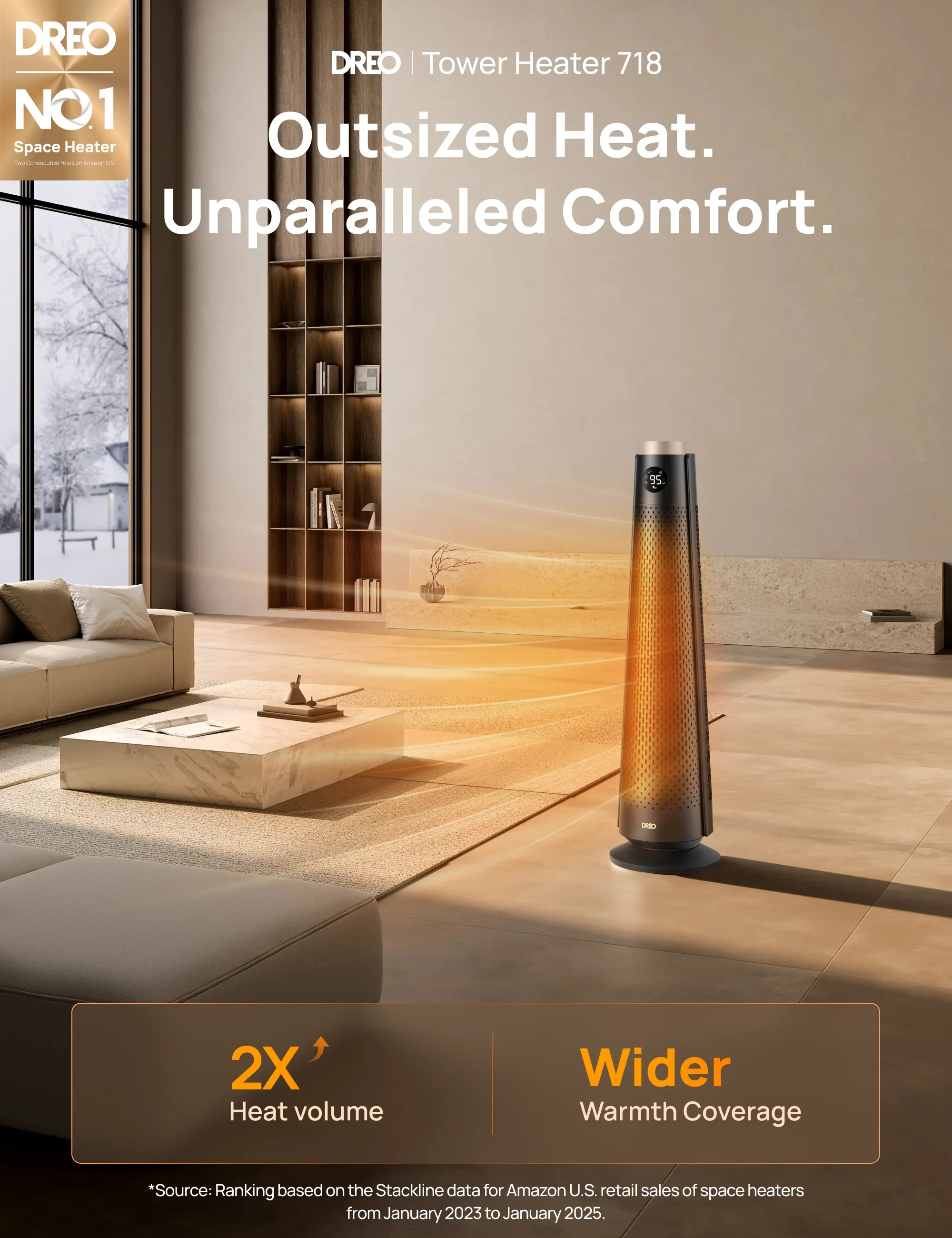 Tower Heater 718 - DREO