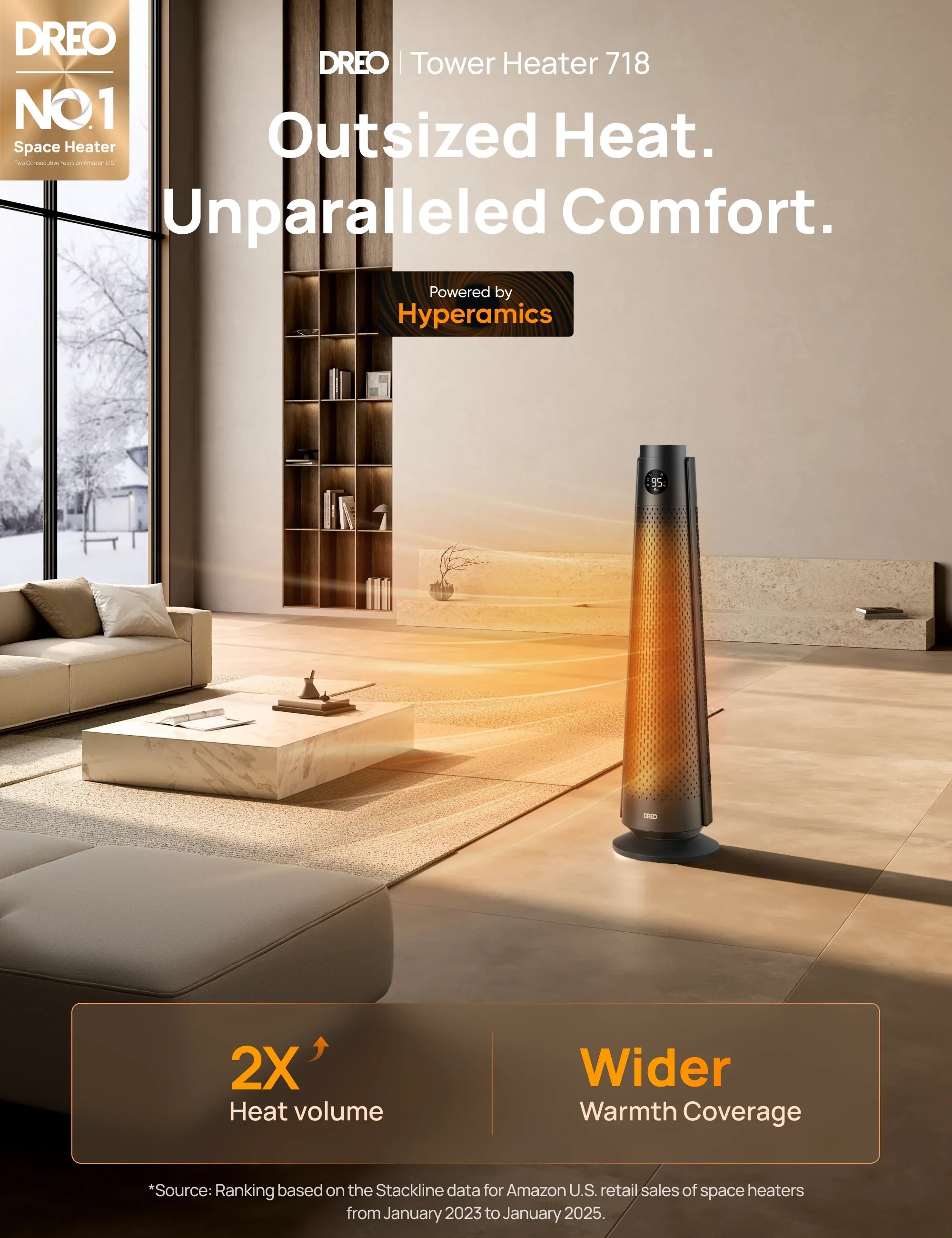 Tower Heater 718 - DREO