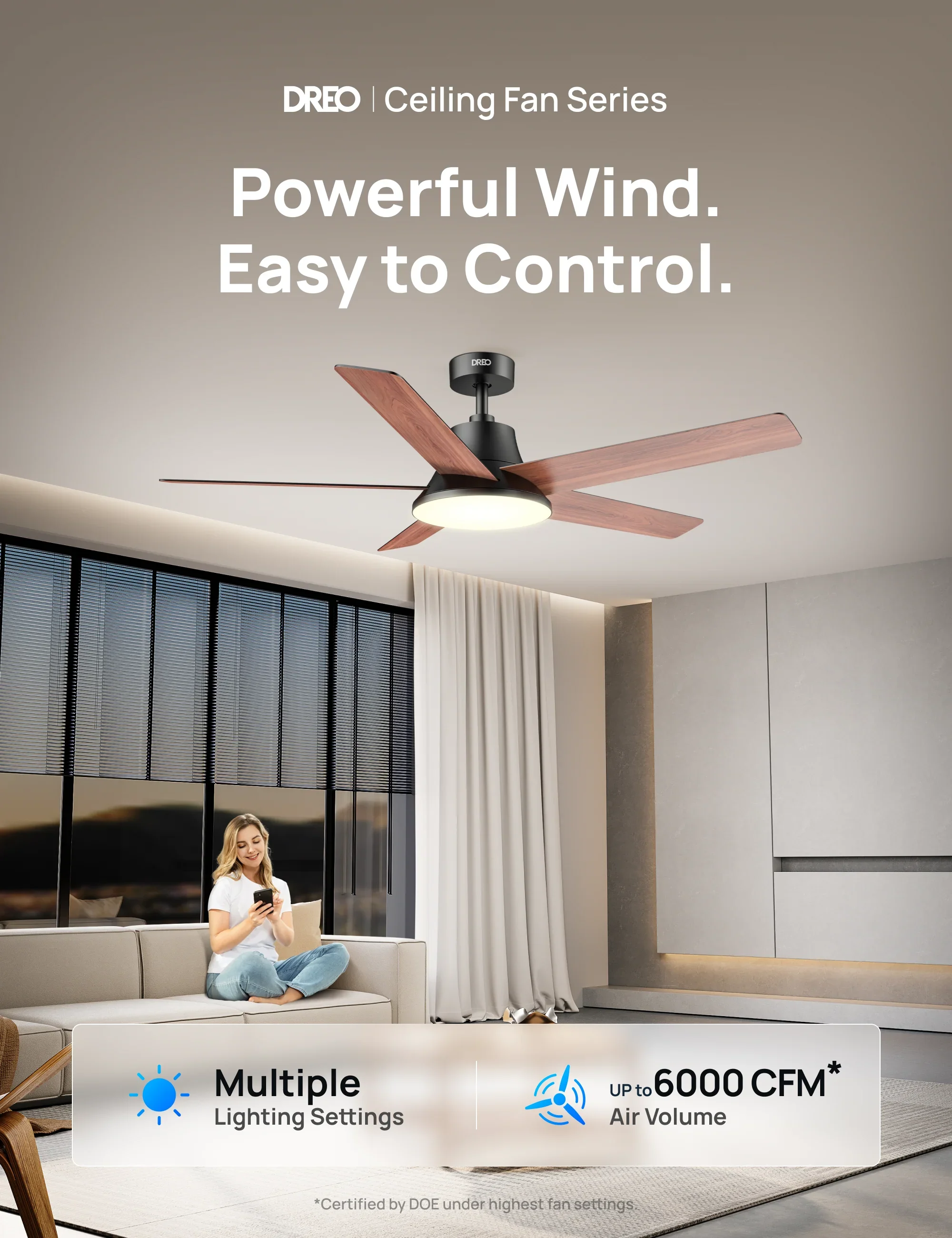 Ceiling Fan CLF521 - DREO