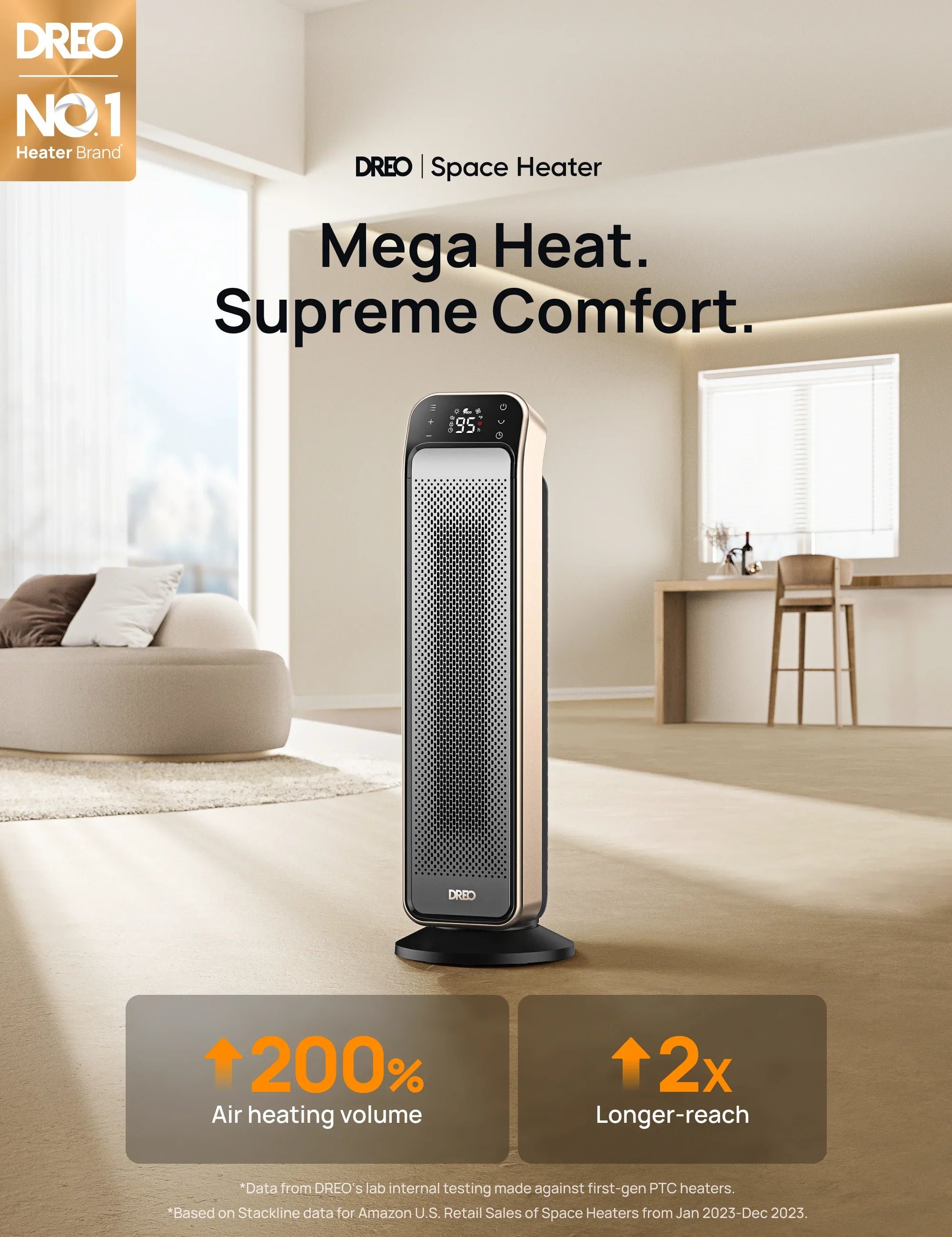Space Heater Solaris Max (2nd. Gen.) - DREO