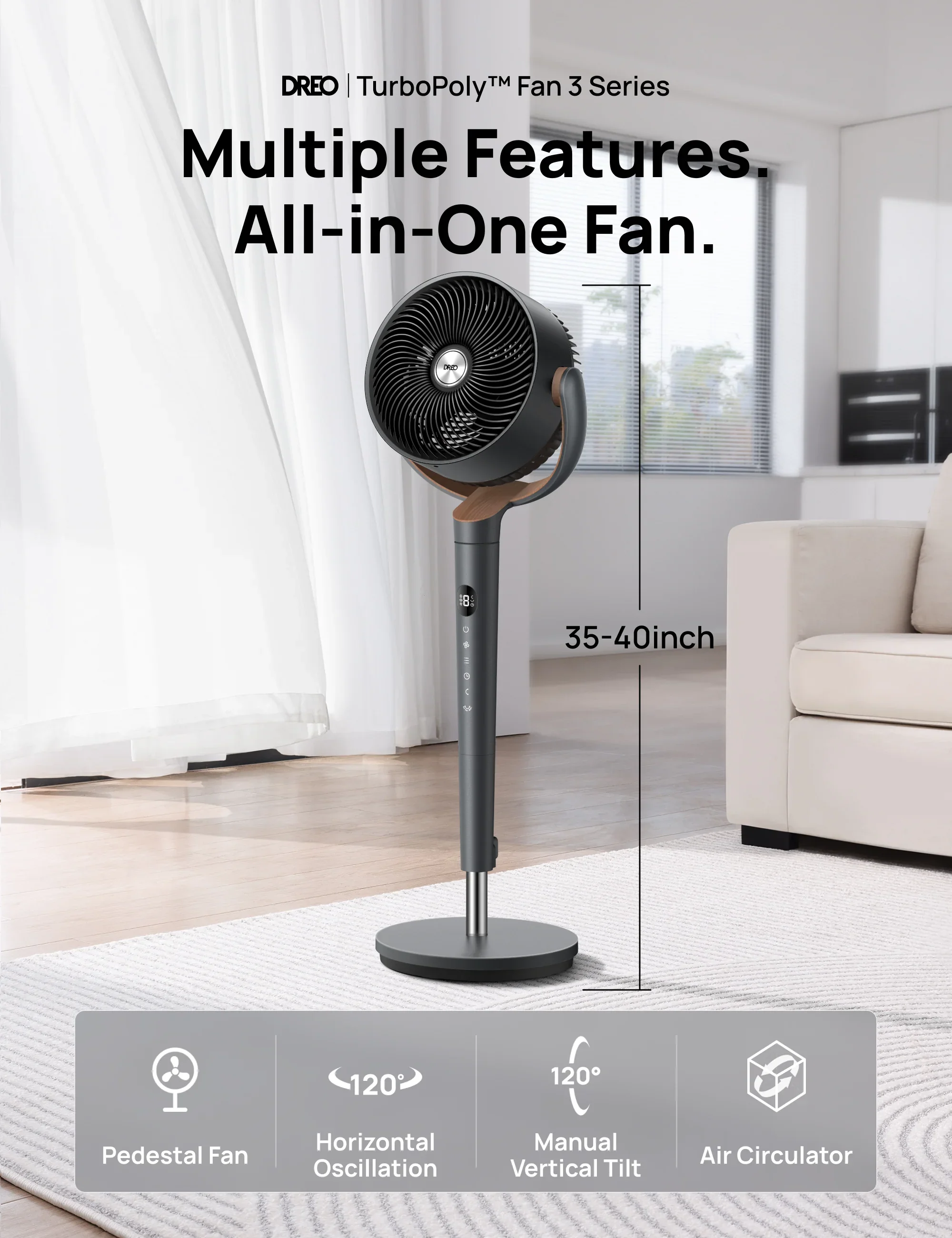TurboPoly™ Fan 311S - DREO