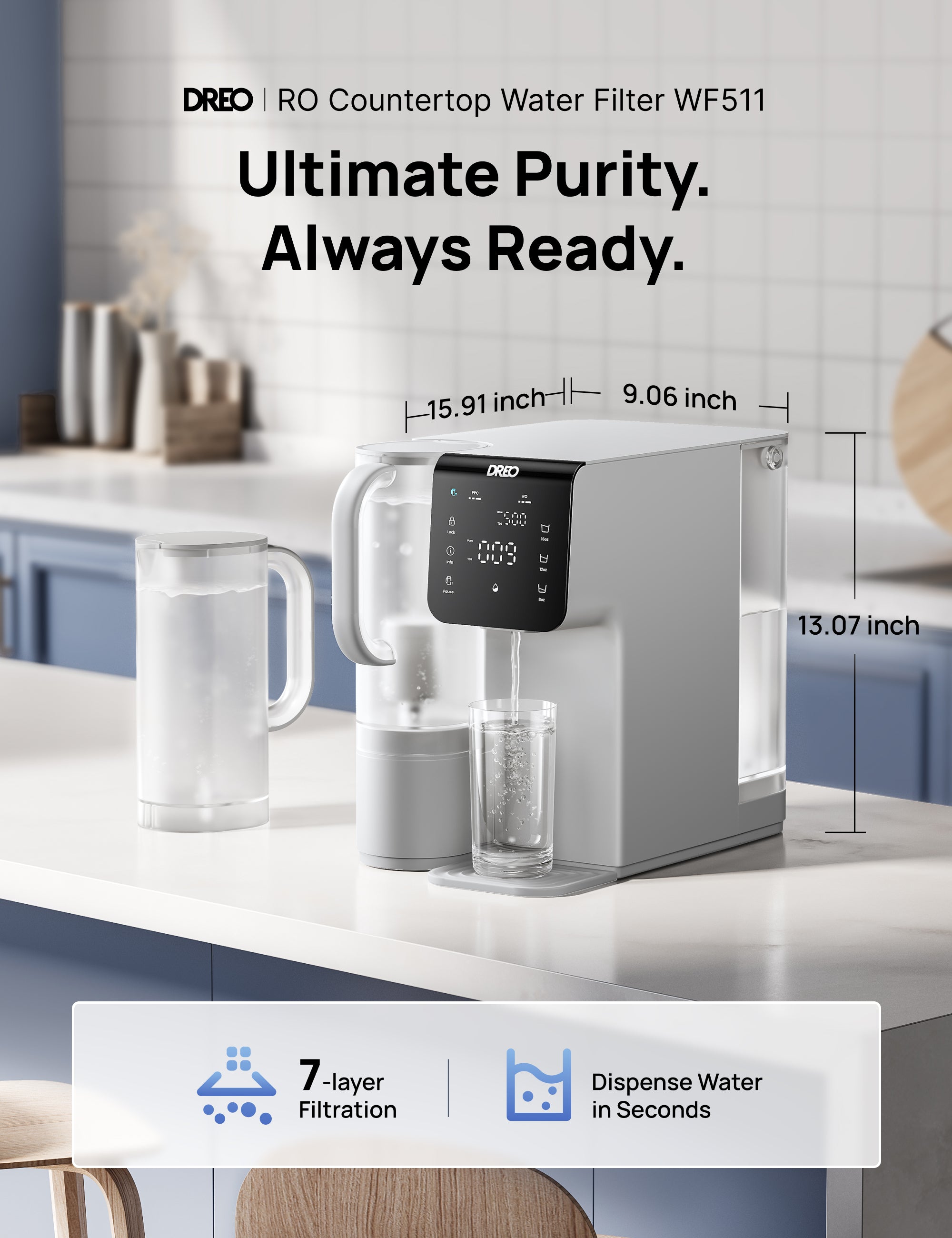 Ultimate Purity.Always Ready.