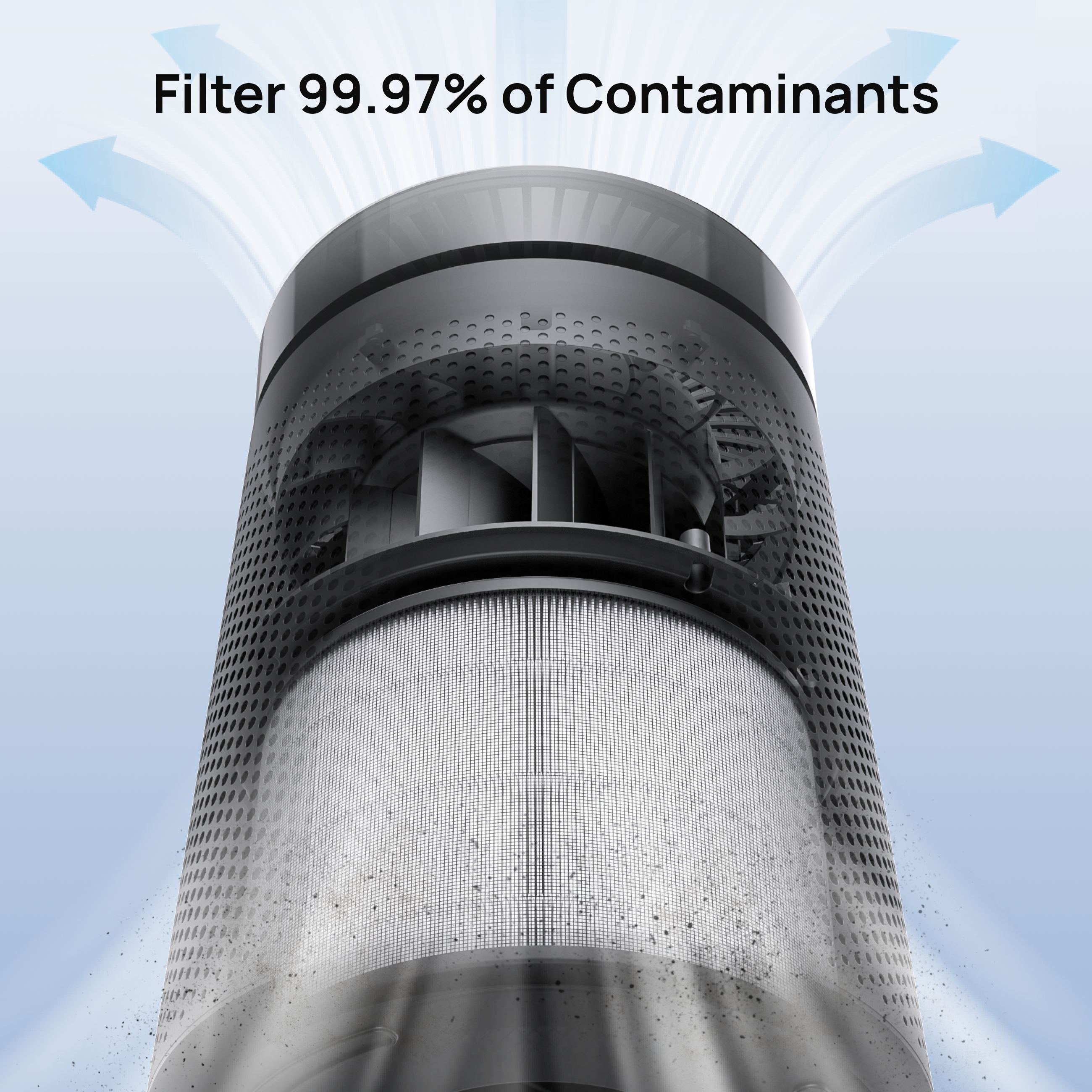 Air Purifier 3-in-1 HEPA Filter For 338