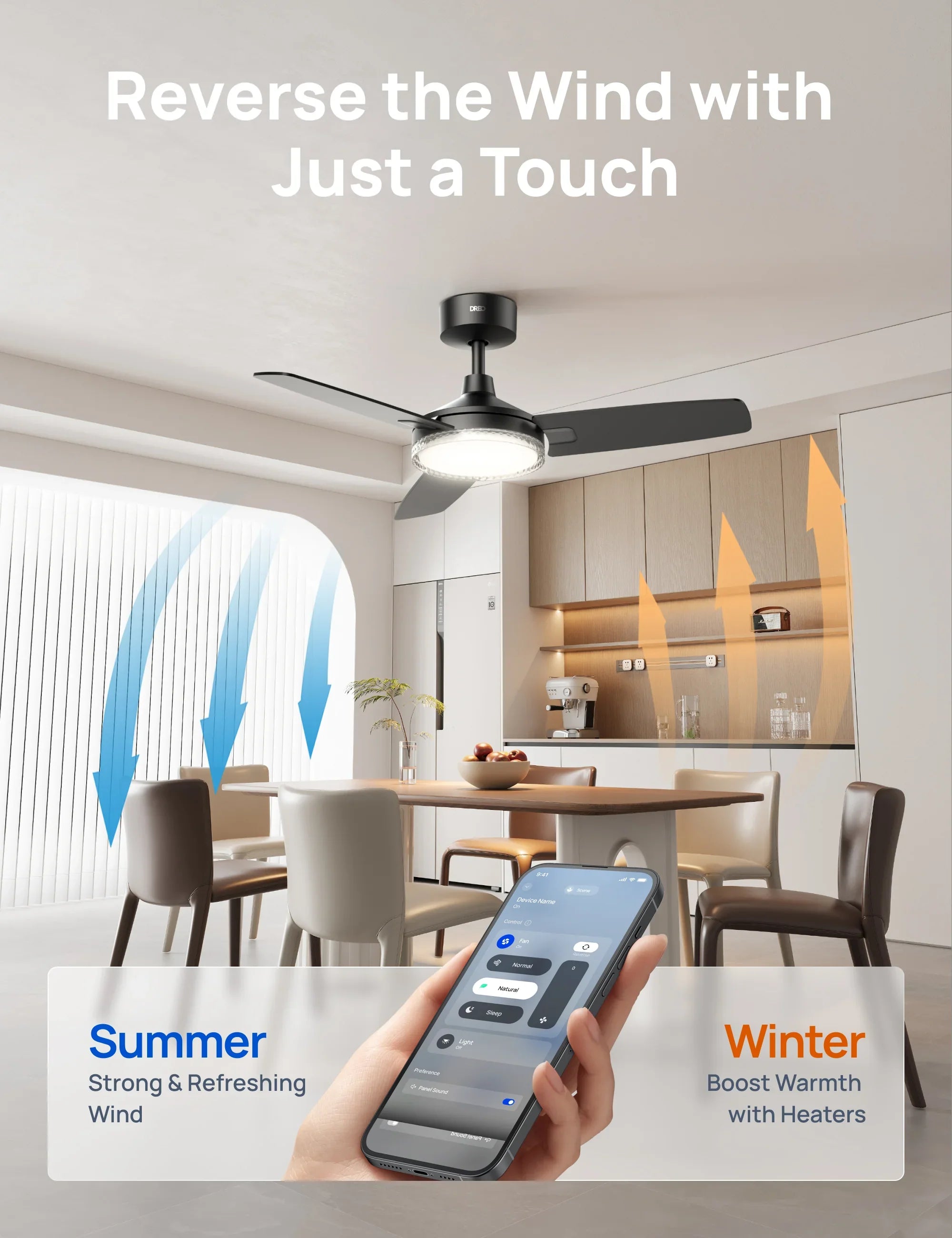 Smart Ceiling Fan CLF325S - DREO