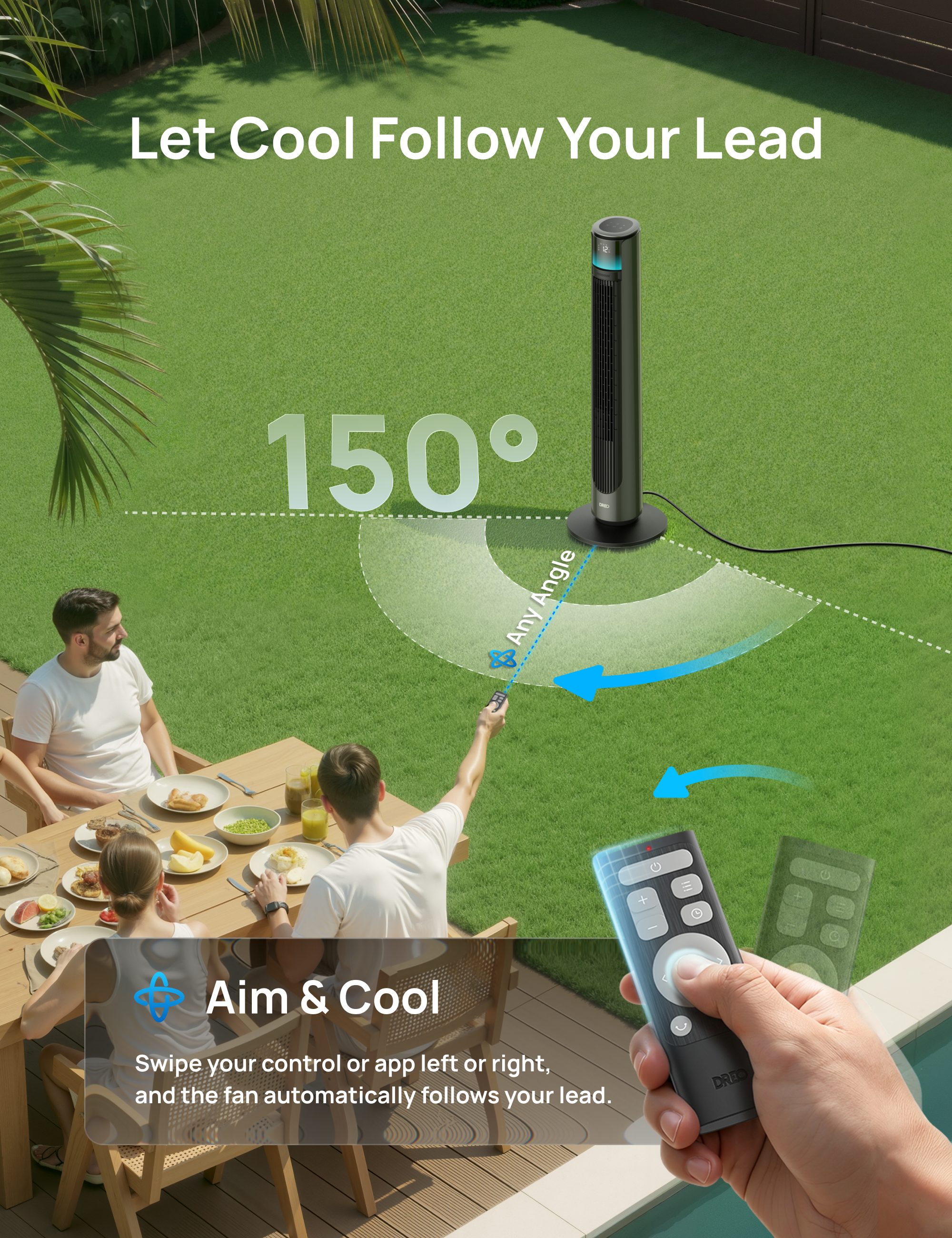 Outdoor Tower Fan 711S