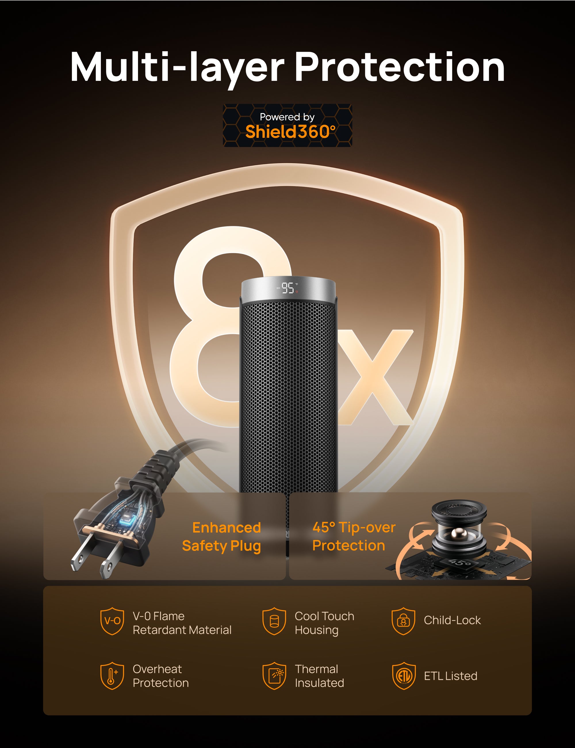 Heater Solaris Slim H3