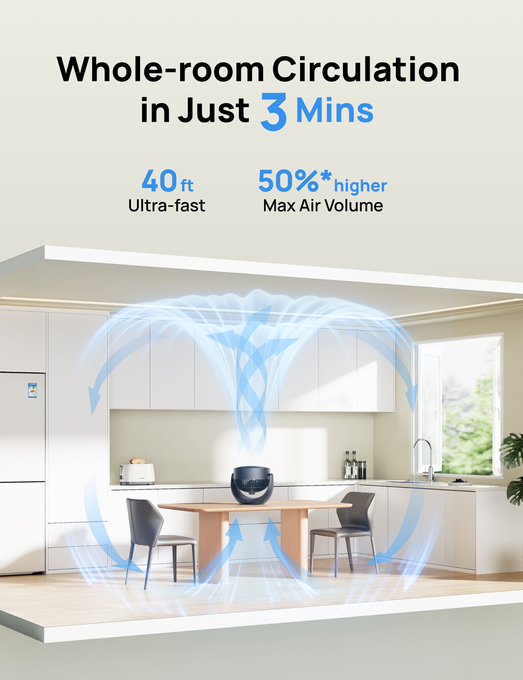Whole-room Circulation