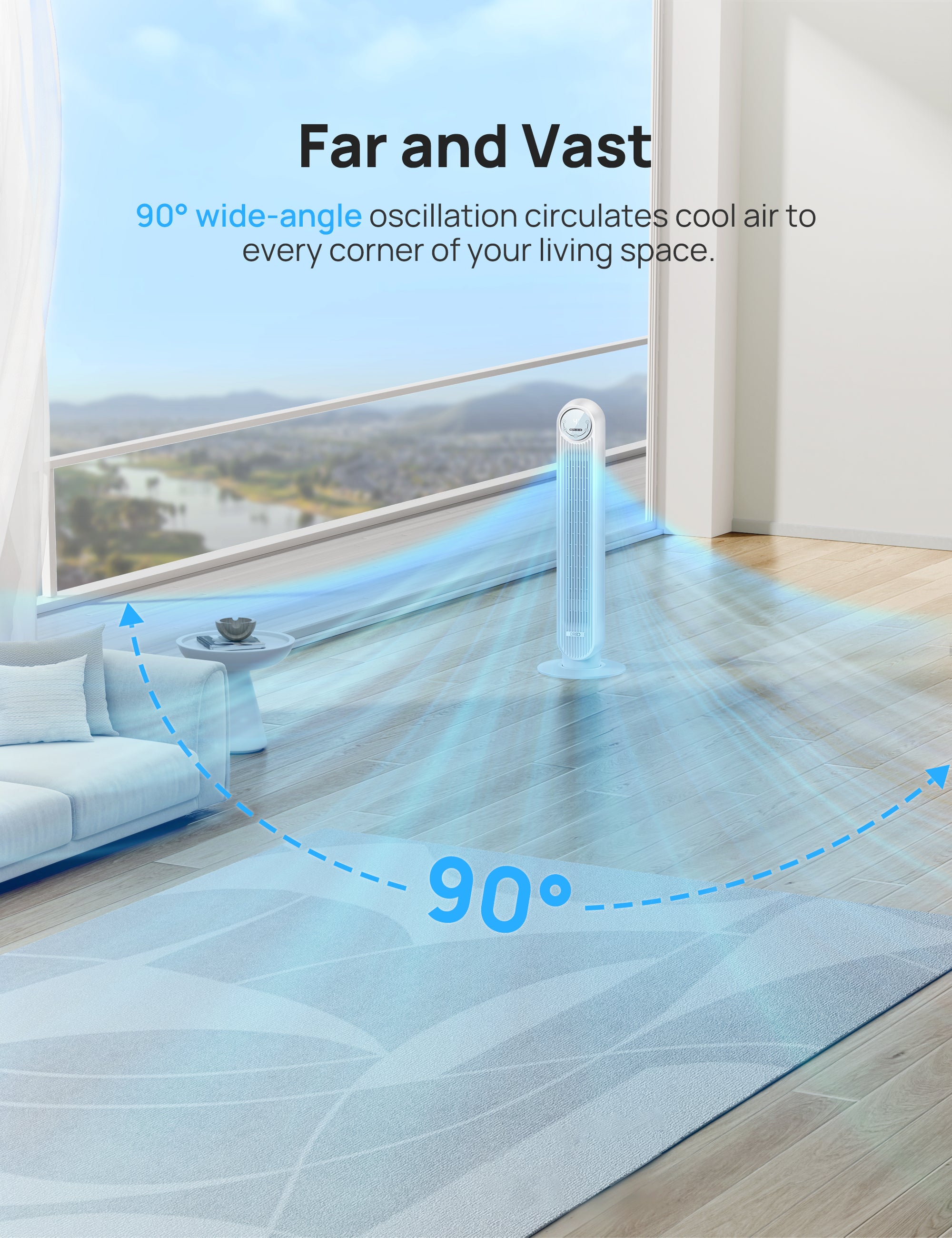 Smart Tower Fan Nomad One S