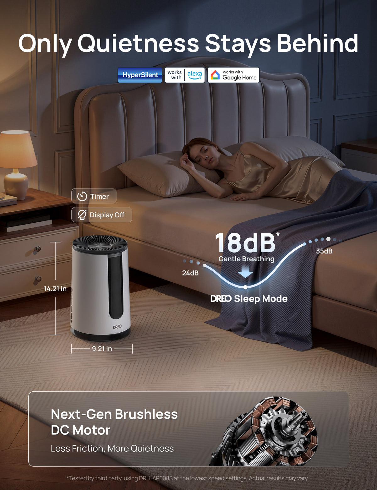 Air Purifier 338S with Replacement Filter